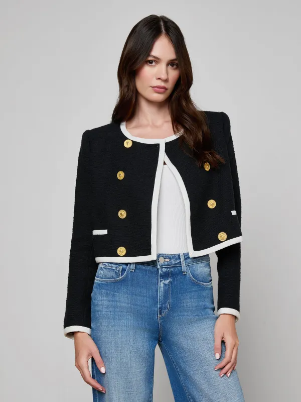 Mazikeen Tweed Jacket sold by L'AGENCE