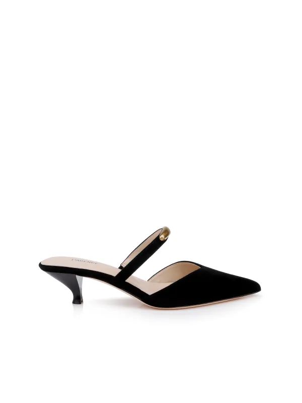 Catania Kitten-Heel Pump sold by L'AGENCE