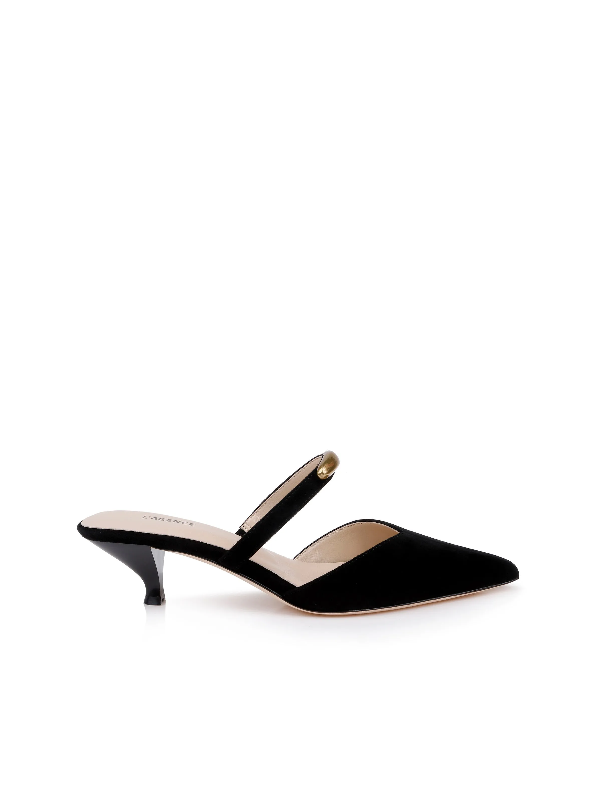 Catania Kitten-Heel Pump sold by L'AGENCE