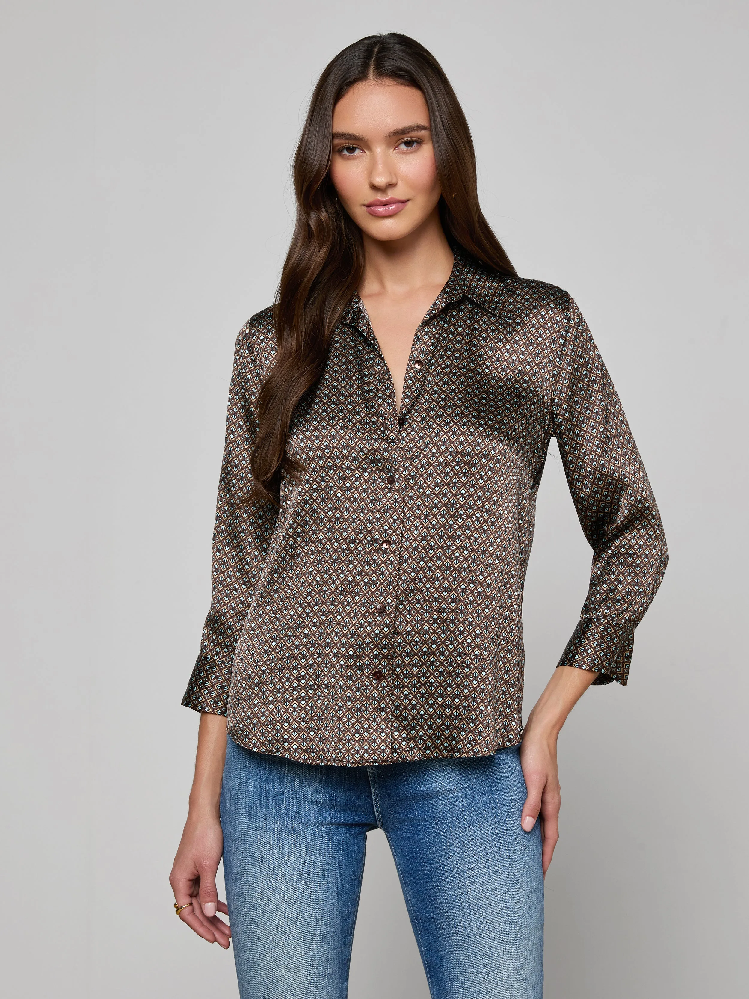 Dani Silk Blouse sold by L'AGENCE