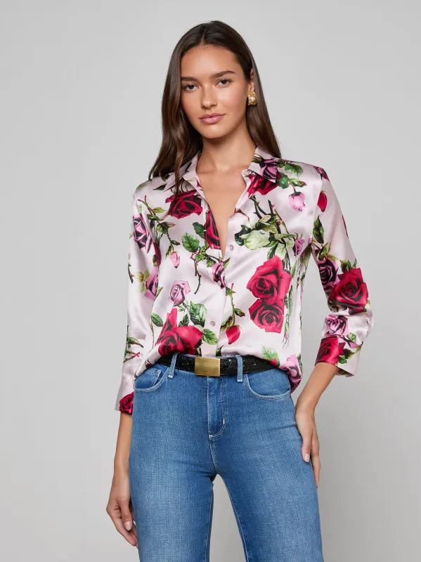 Dani Silk Blouse sold by L'AGENCE