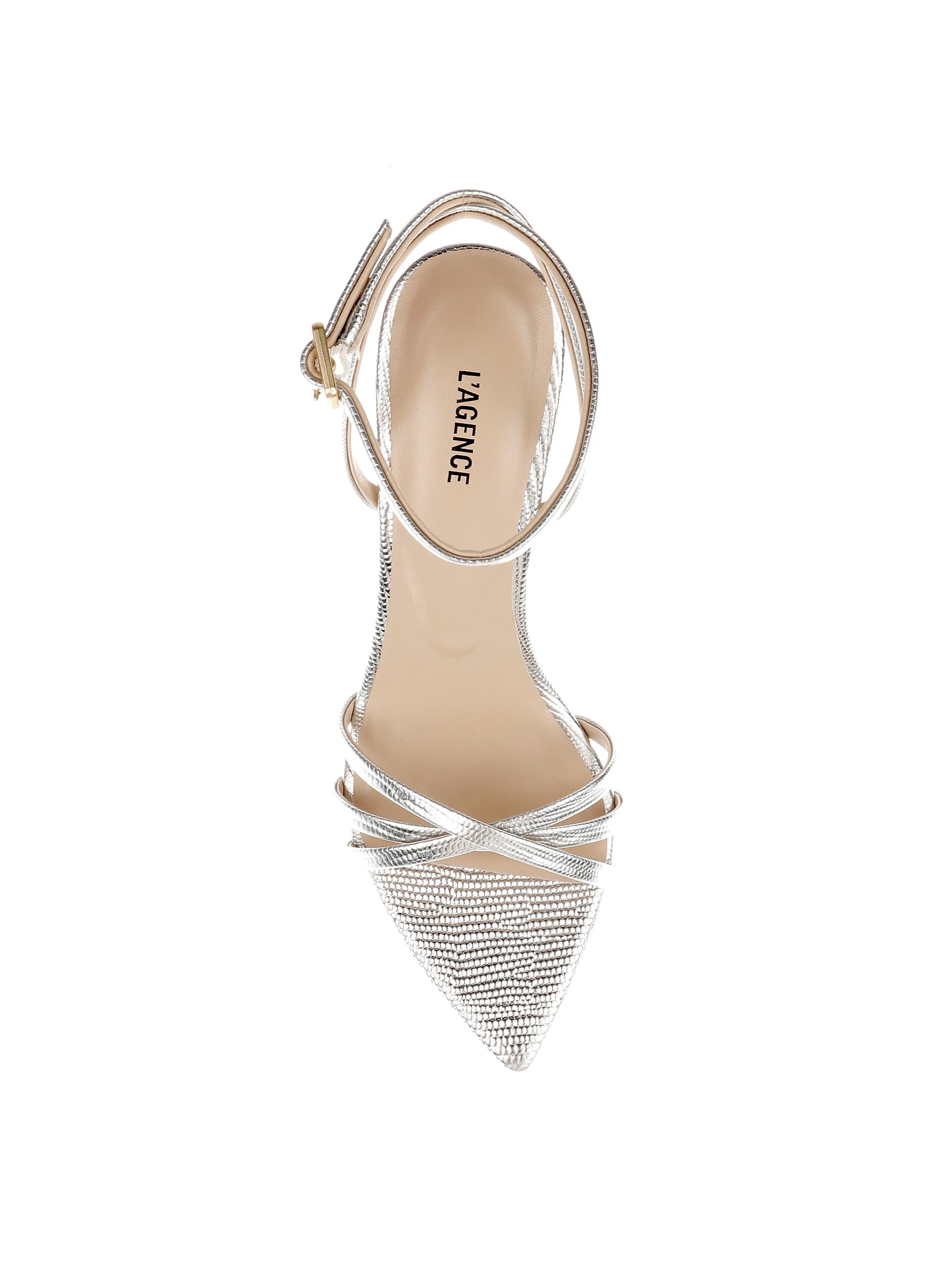 Dua Leather Sandal sold by L'AGENCE product image thumbnail 5
