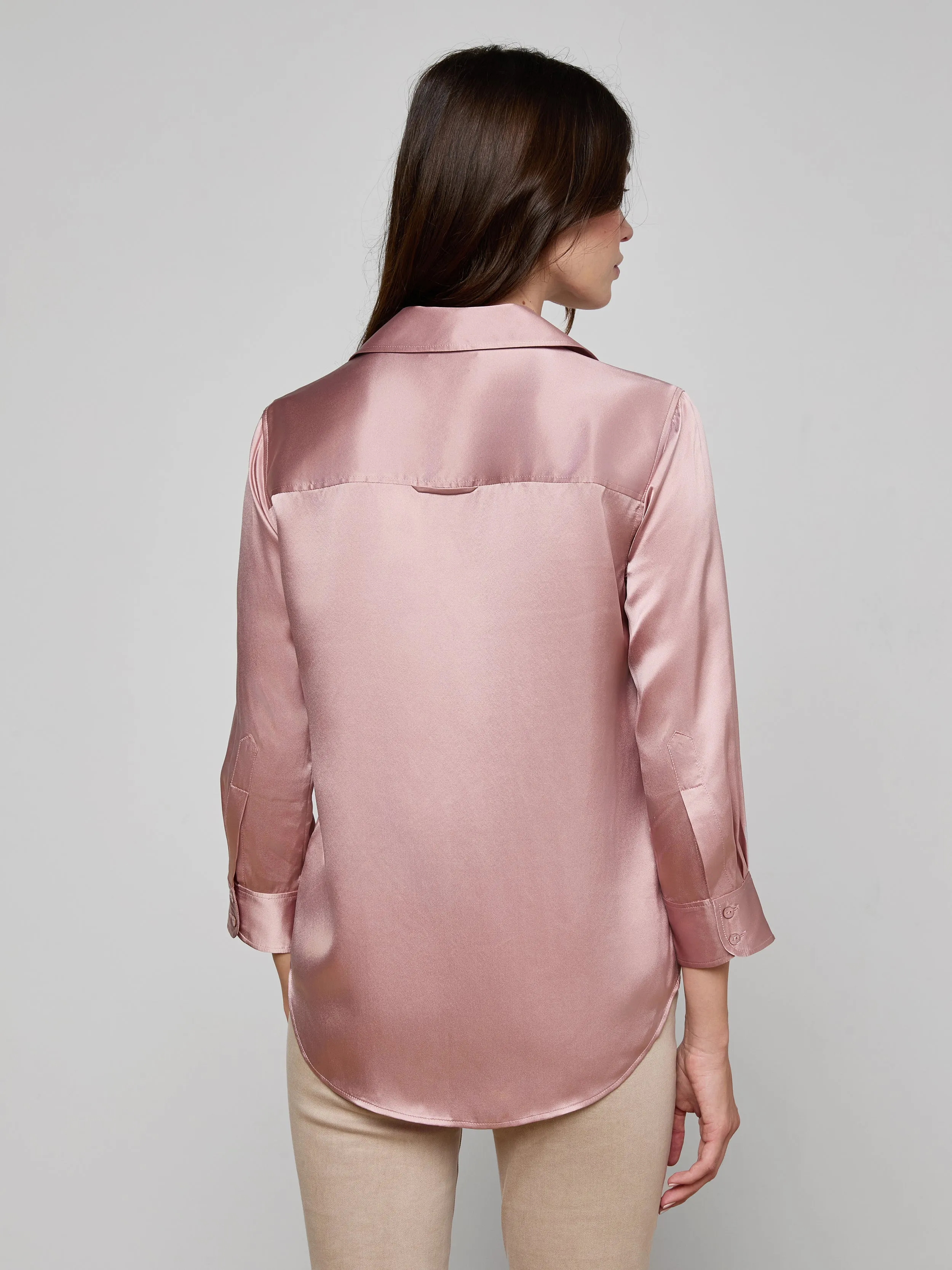 Dani Silk Blouse sold by L'AGENCE product image thumbnail 5