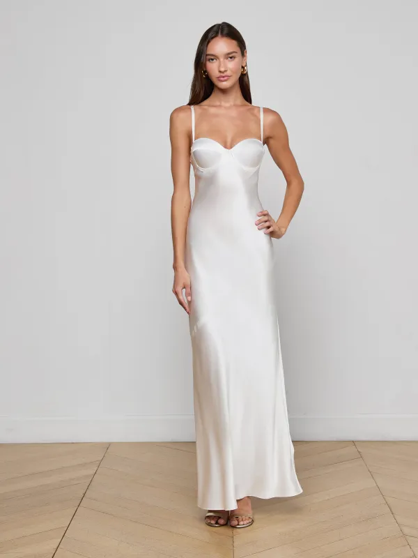 Sayla Silk Gown sold by L'AGENCE