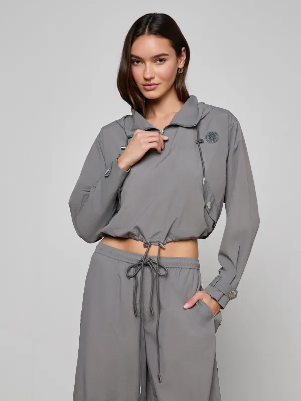 Bronwyn Cropped Windbreaker made by L'AGENCE