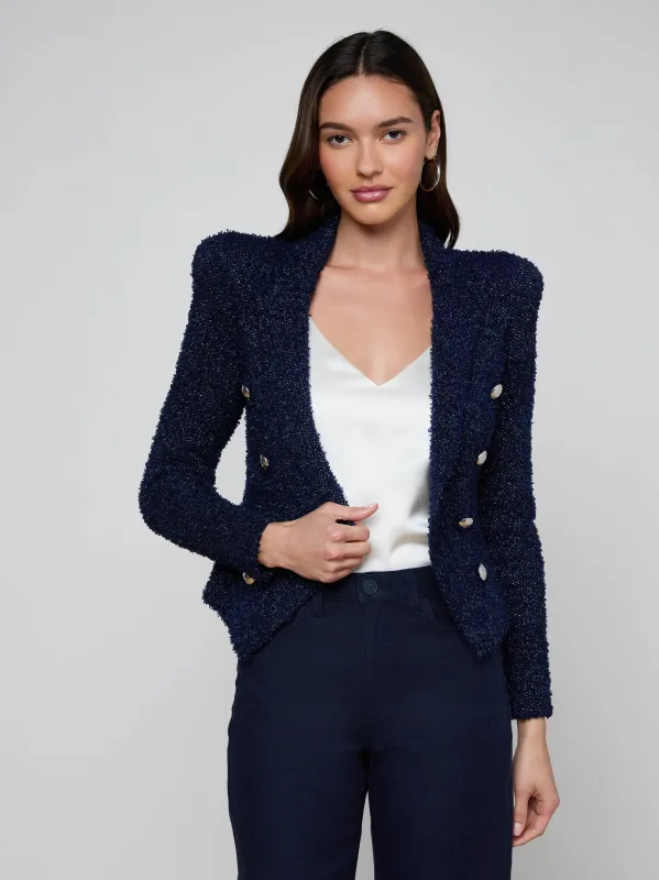 Bethany Knit Blazer sold by L'AGENCE