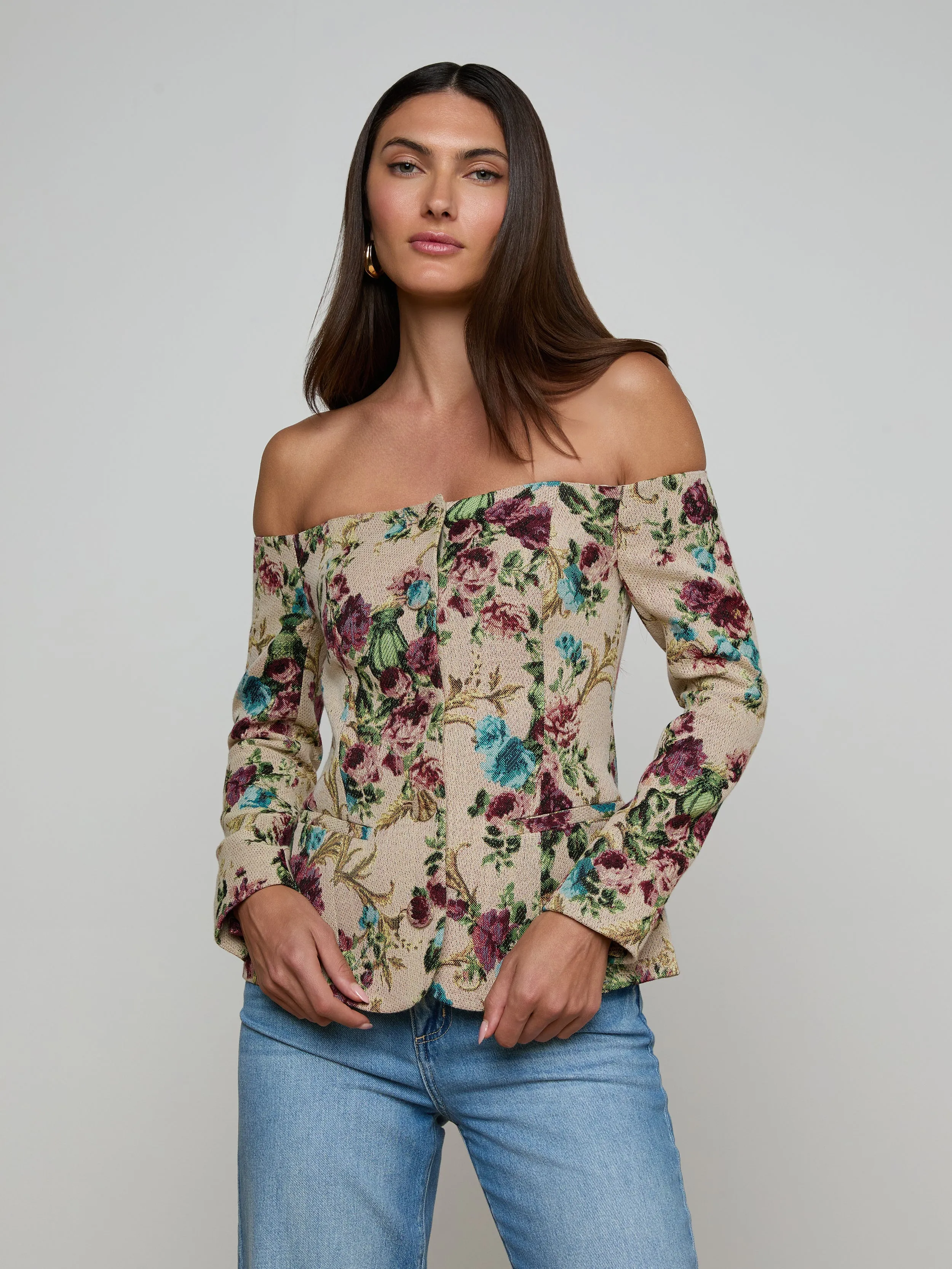 Alice Blazer Top sold by L'AGENCE