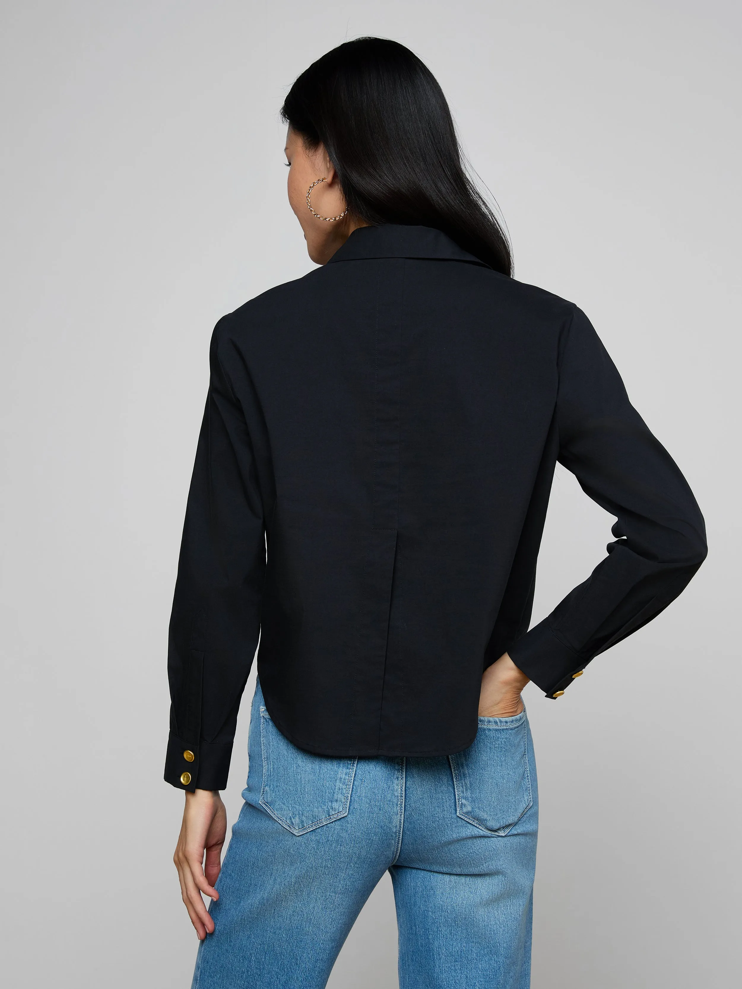 Cosette Shirt sold by L'AGENCE product image thumbnail 4