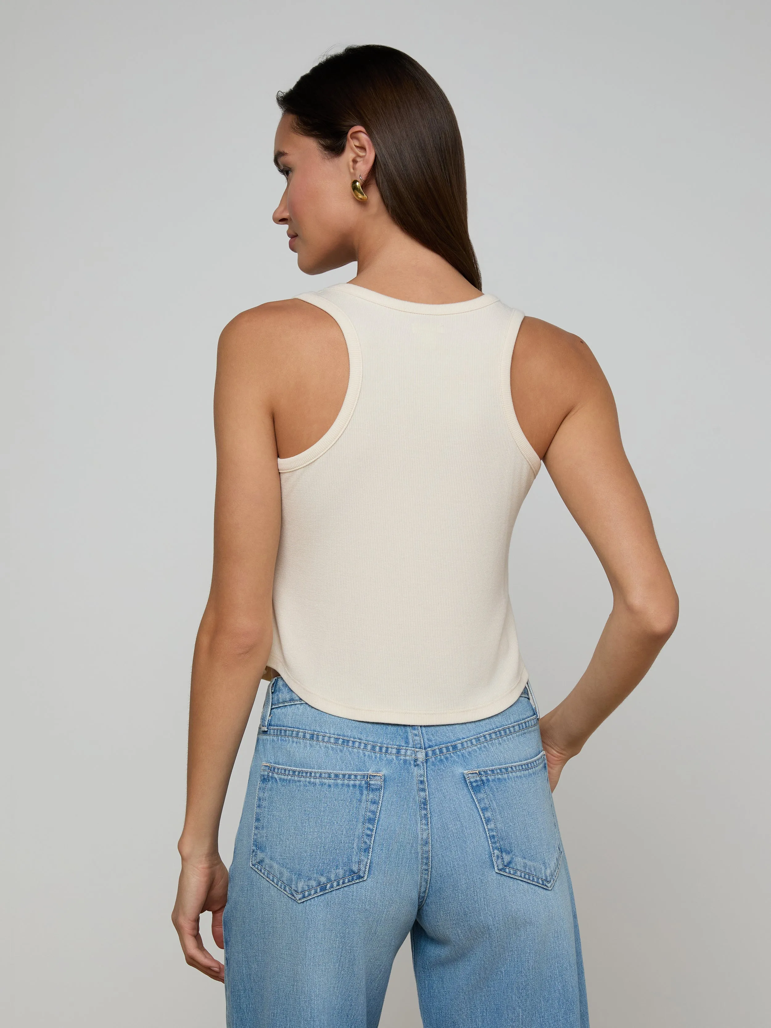 Cael Tank Top sold by L'AGENCE product image thumbnail 4