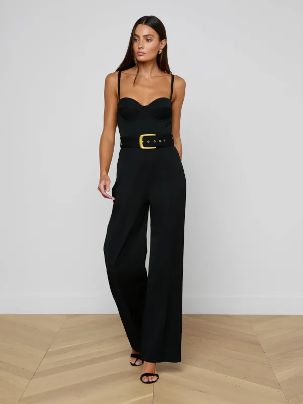 Jessa Bustier Jumpsuit sold by L'AGENCE