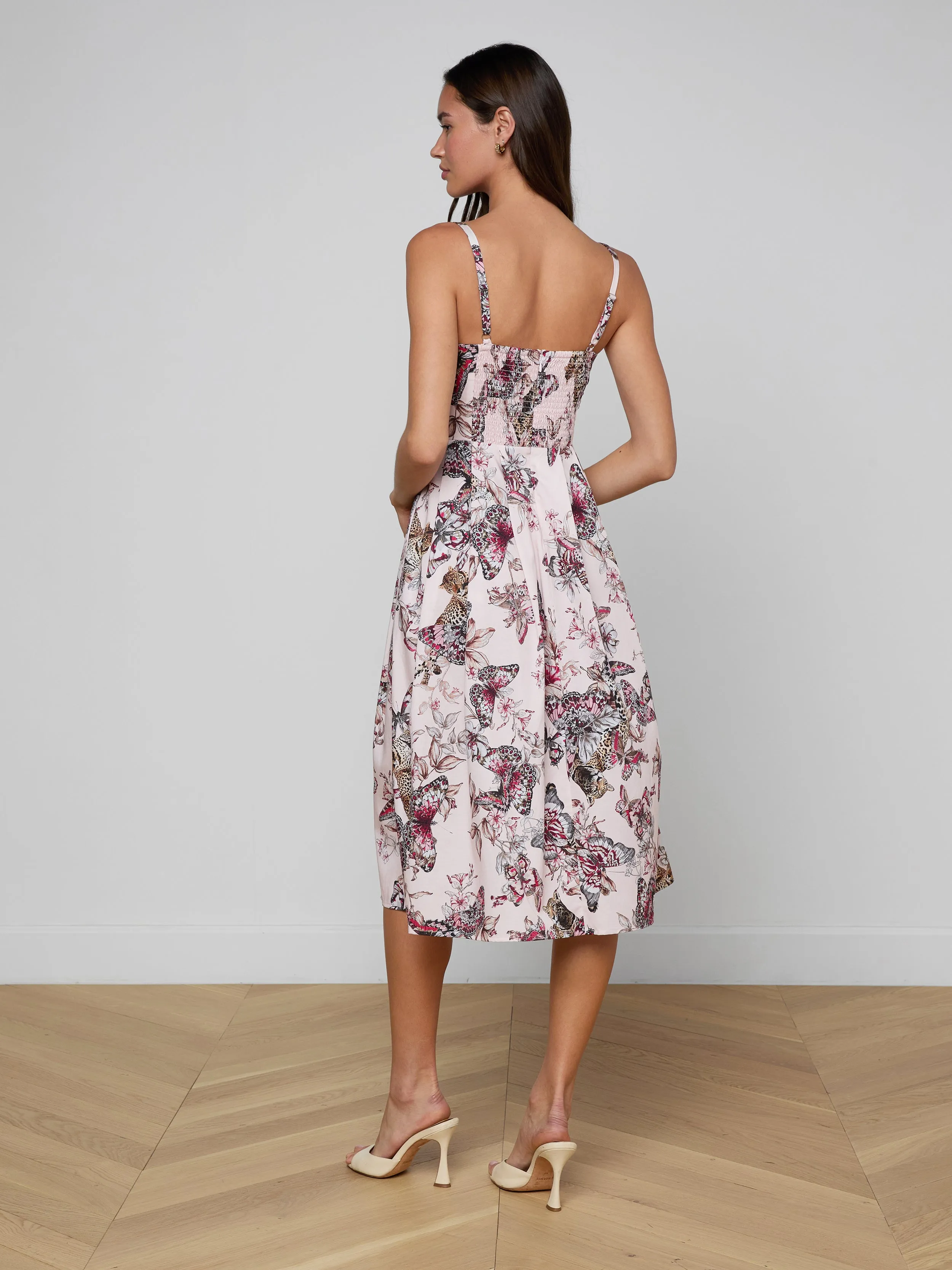 Reanne Midi Dress sold by L'AGENCE product image thumbnail 4