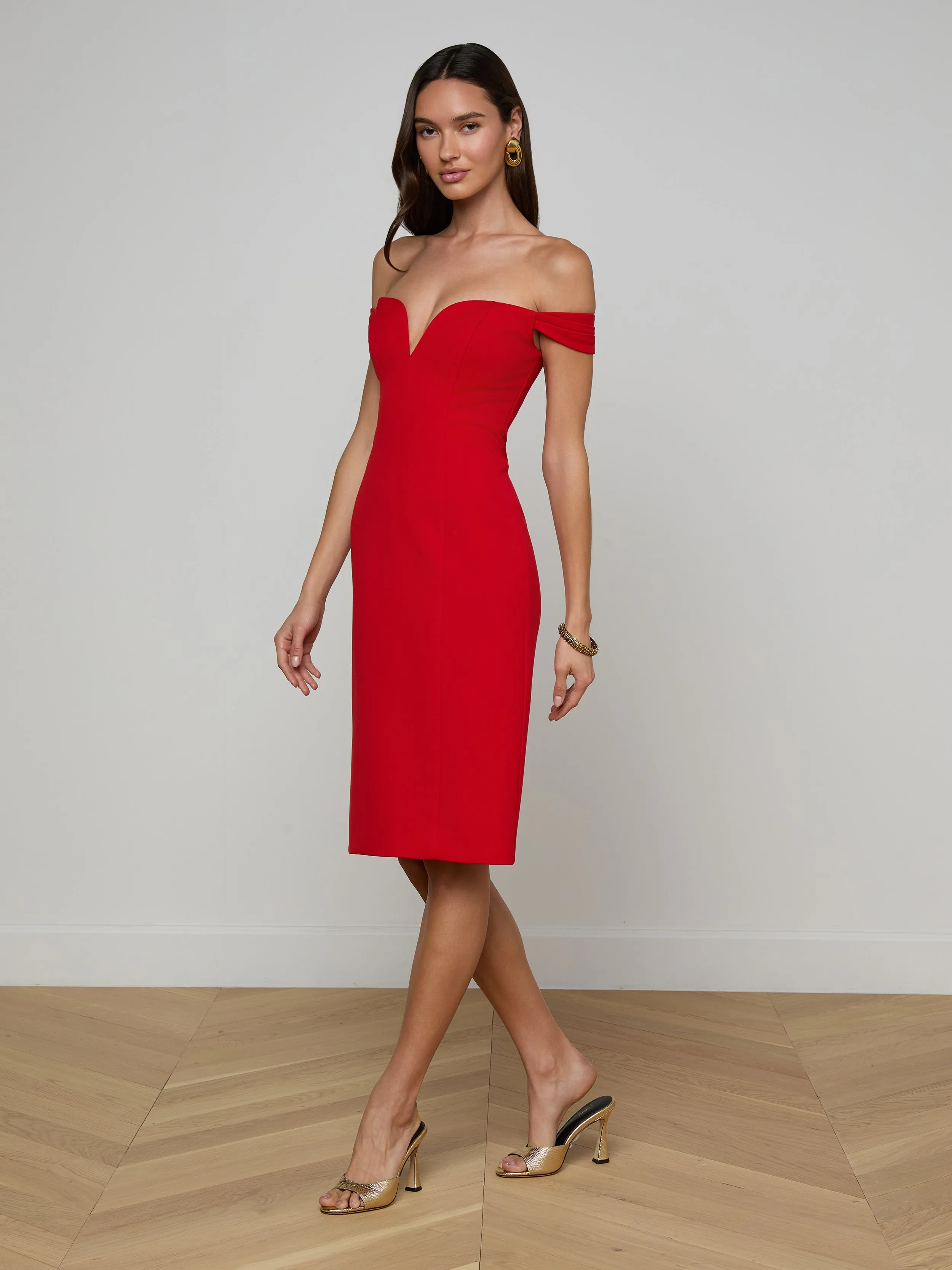 Vivie Dress sold by L'AGENCE product image thumbnail 2