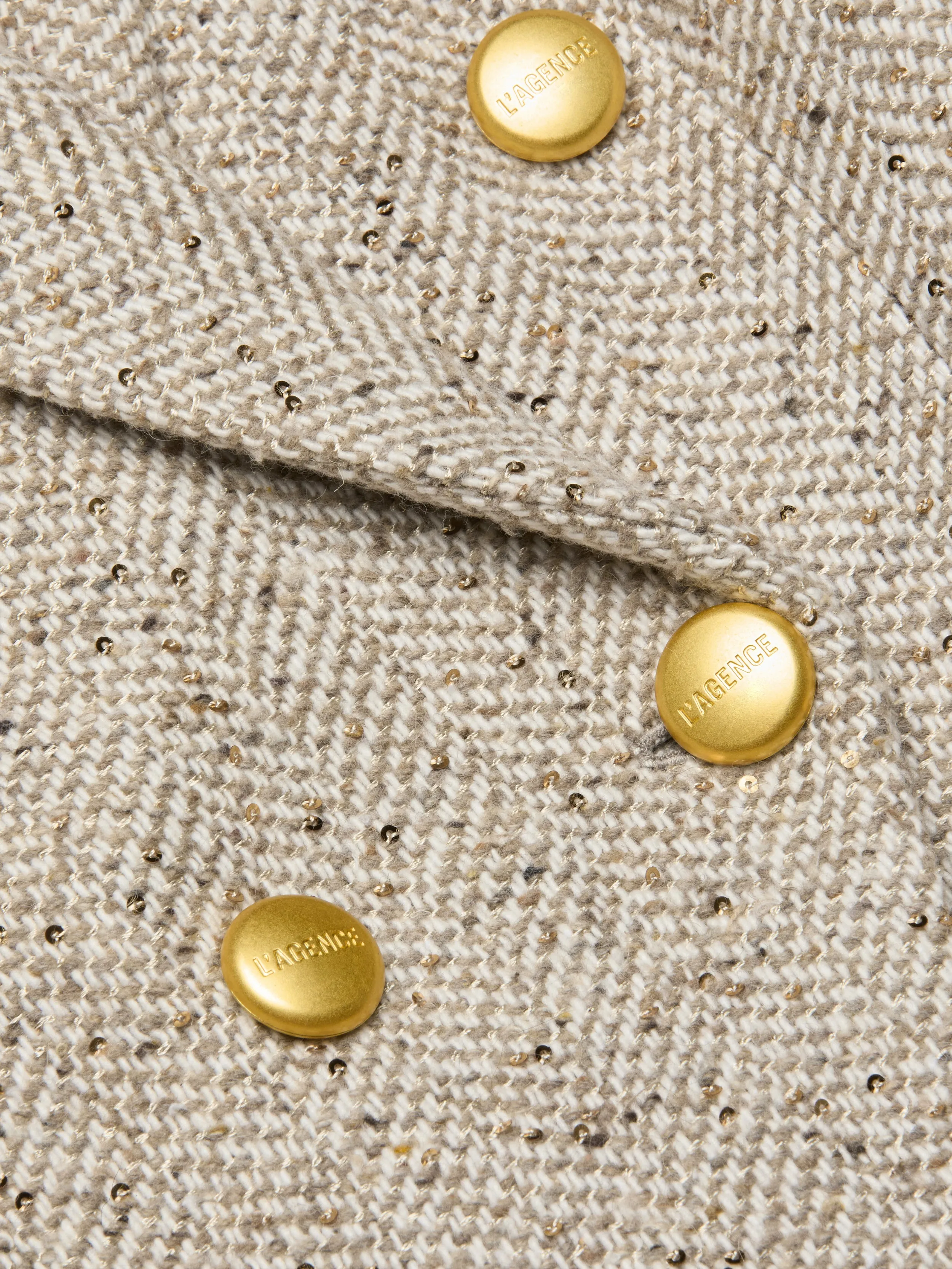 Kyomi Tweed Blazer sold by L'AGENCE product image thumbnail 5