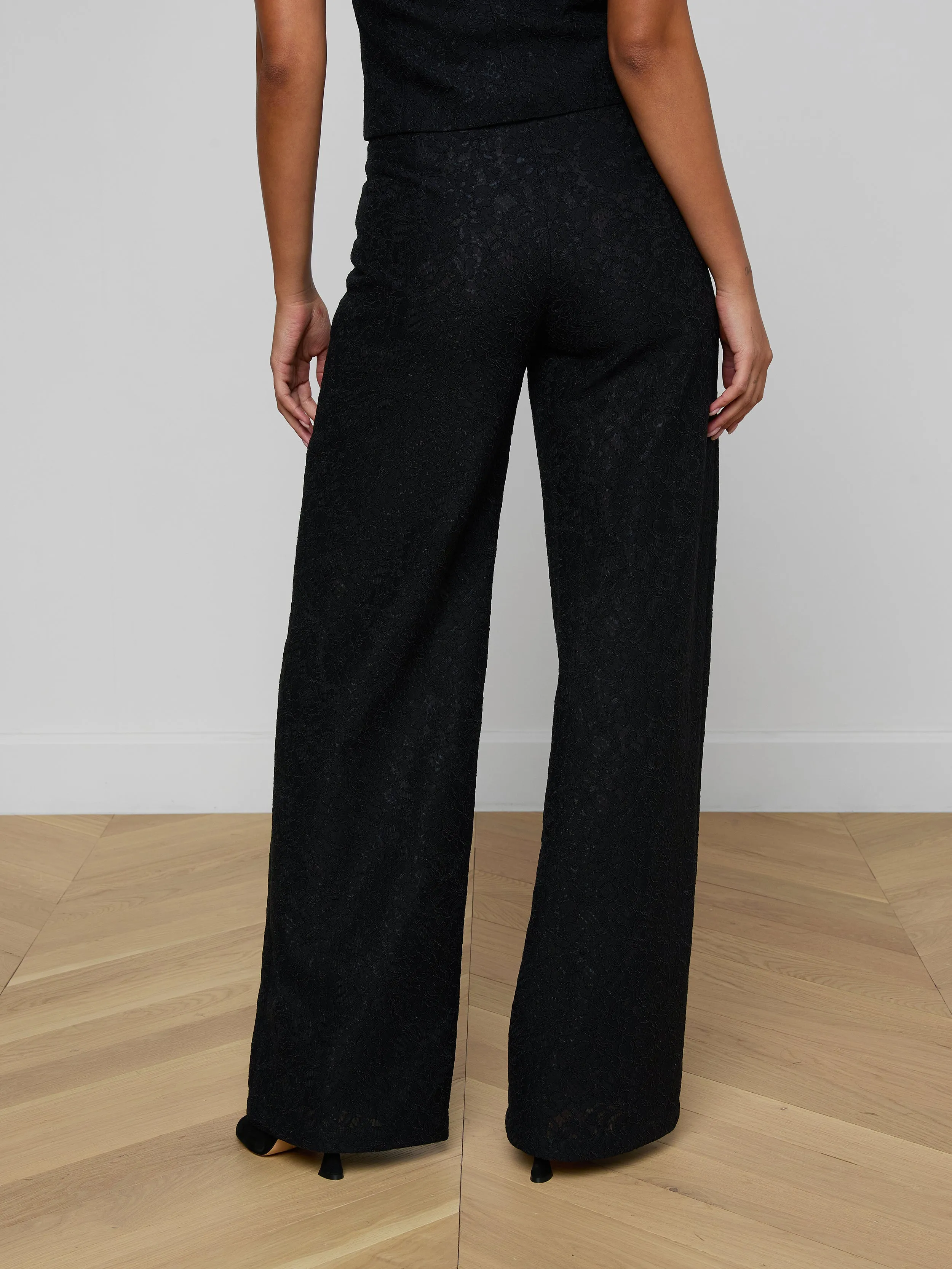 Livvy Lace Trouser sold by L'AGENCE product image thumbnail 4