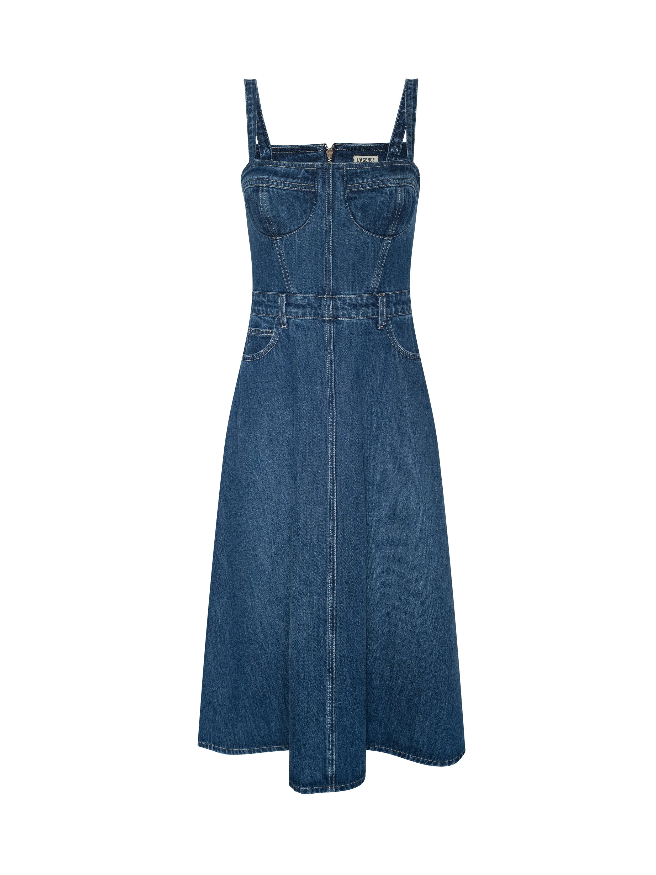 Jovie Bustier Dress sold by L'AGENCE product image thumbnail 5