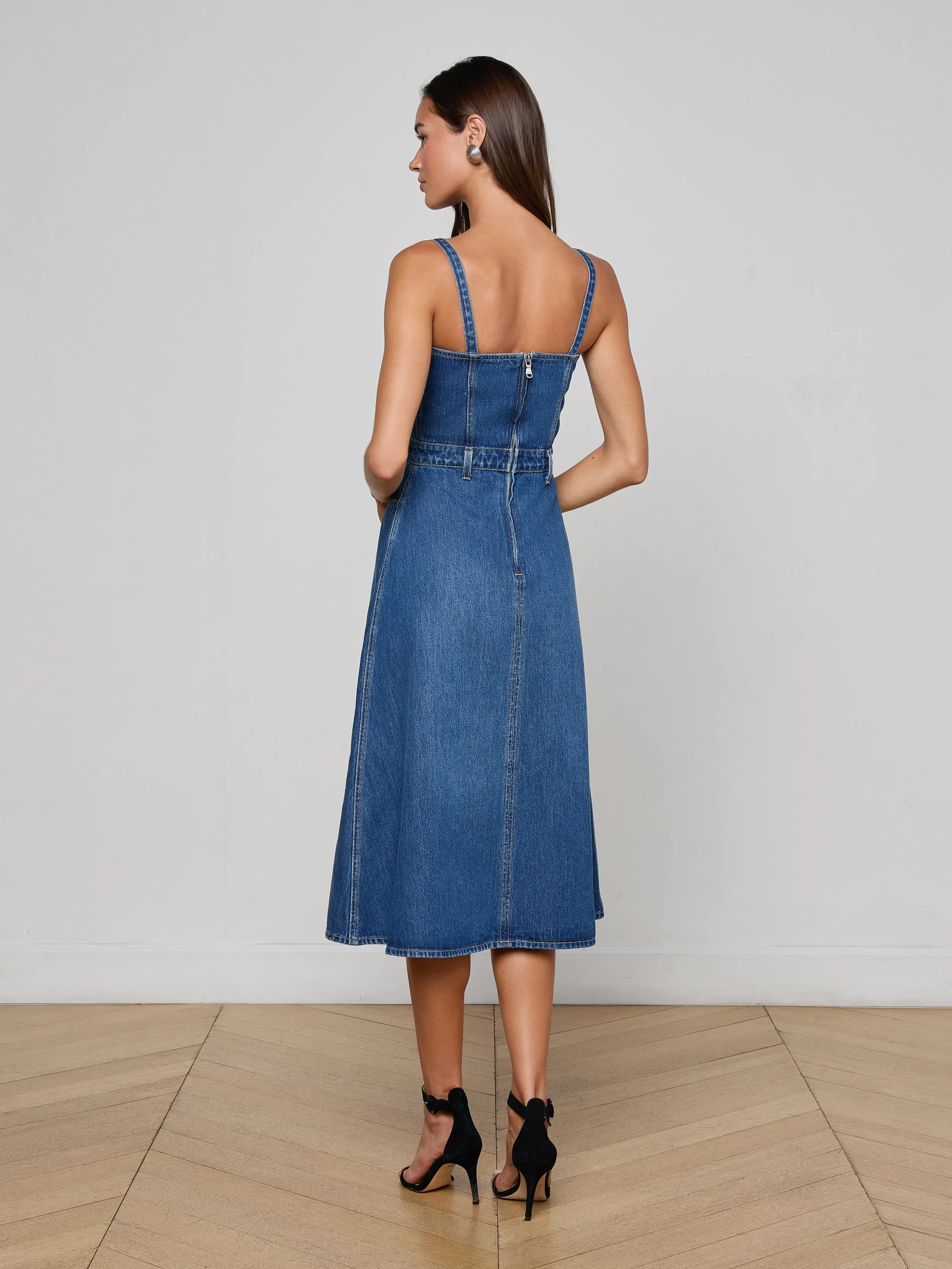 Jovie Bustier Dress sold by L'AGENCE product image thumbnail 3