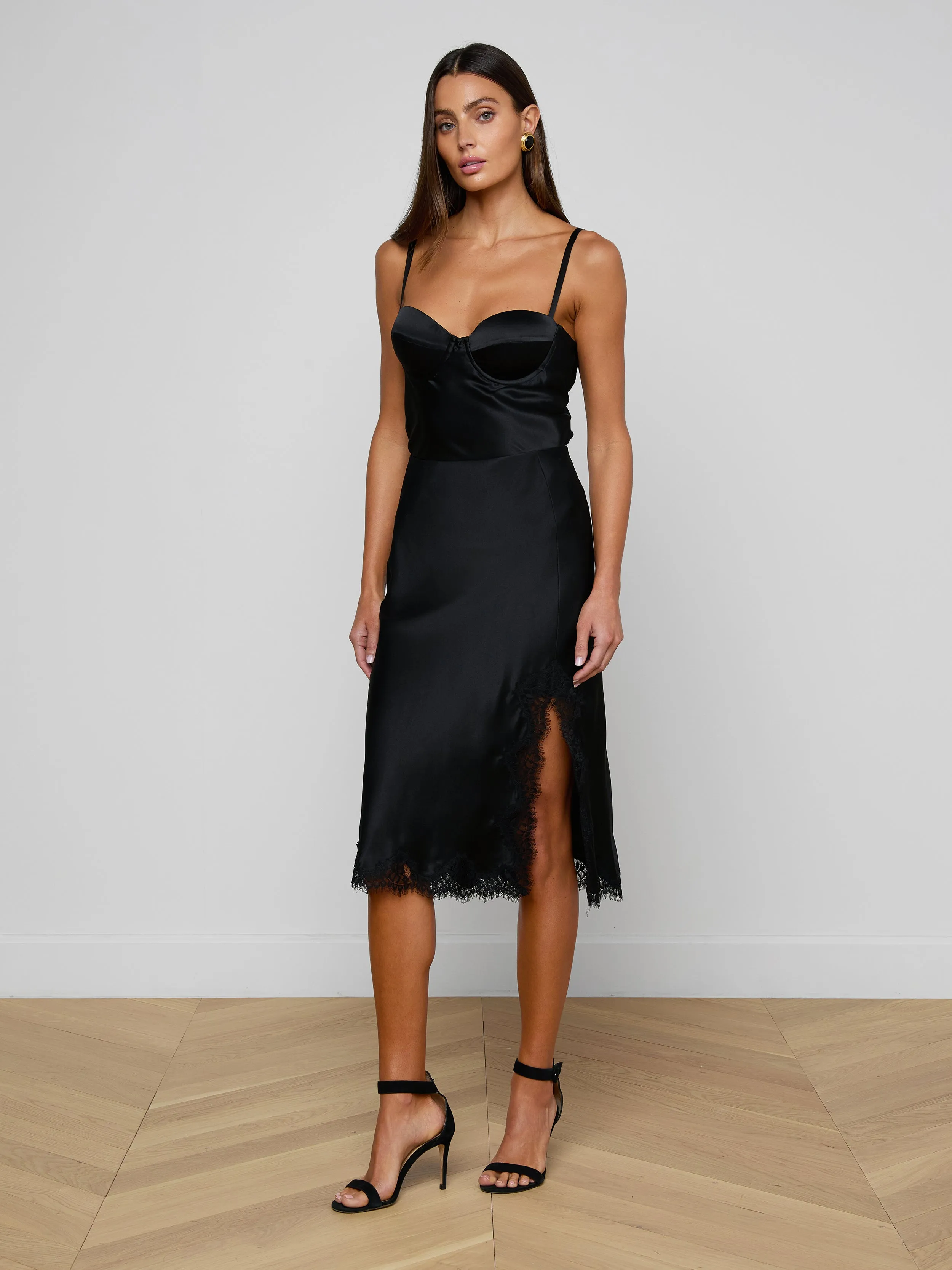 Orlina Silk Camisole sold by L'AGENCE product image thumbnail 4