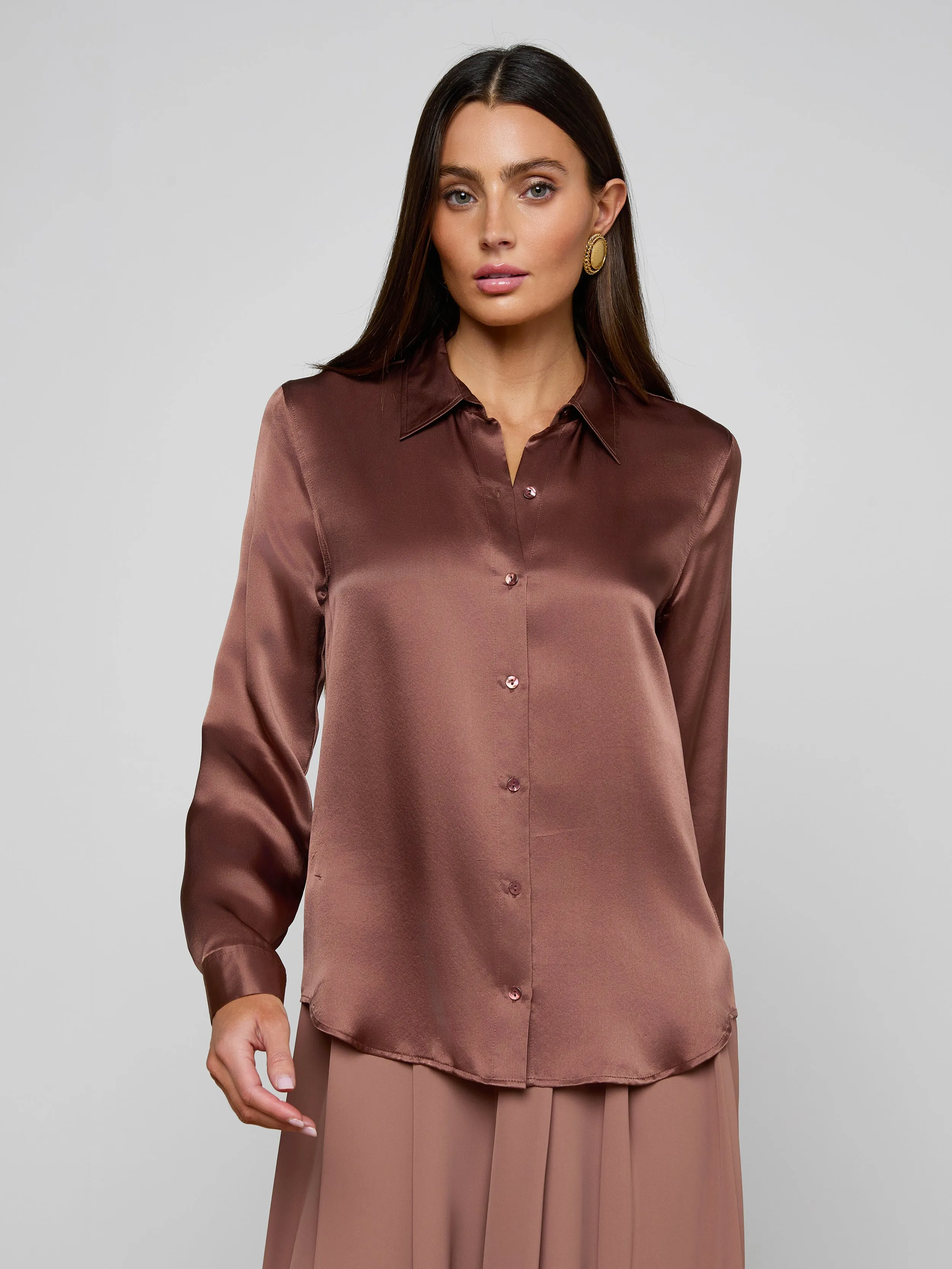 Tyler Silk Blouse sold by L'AGENCE