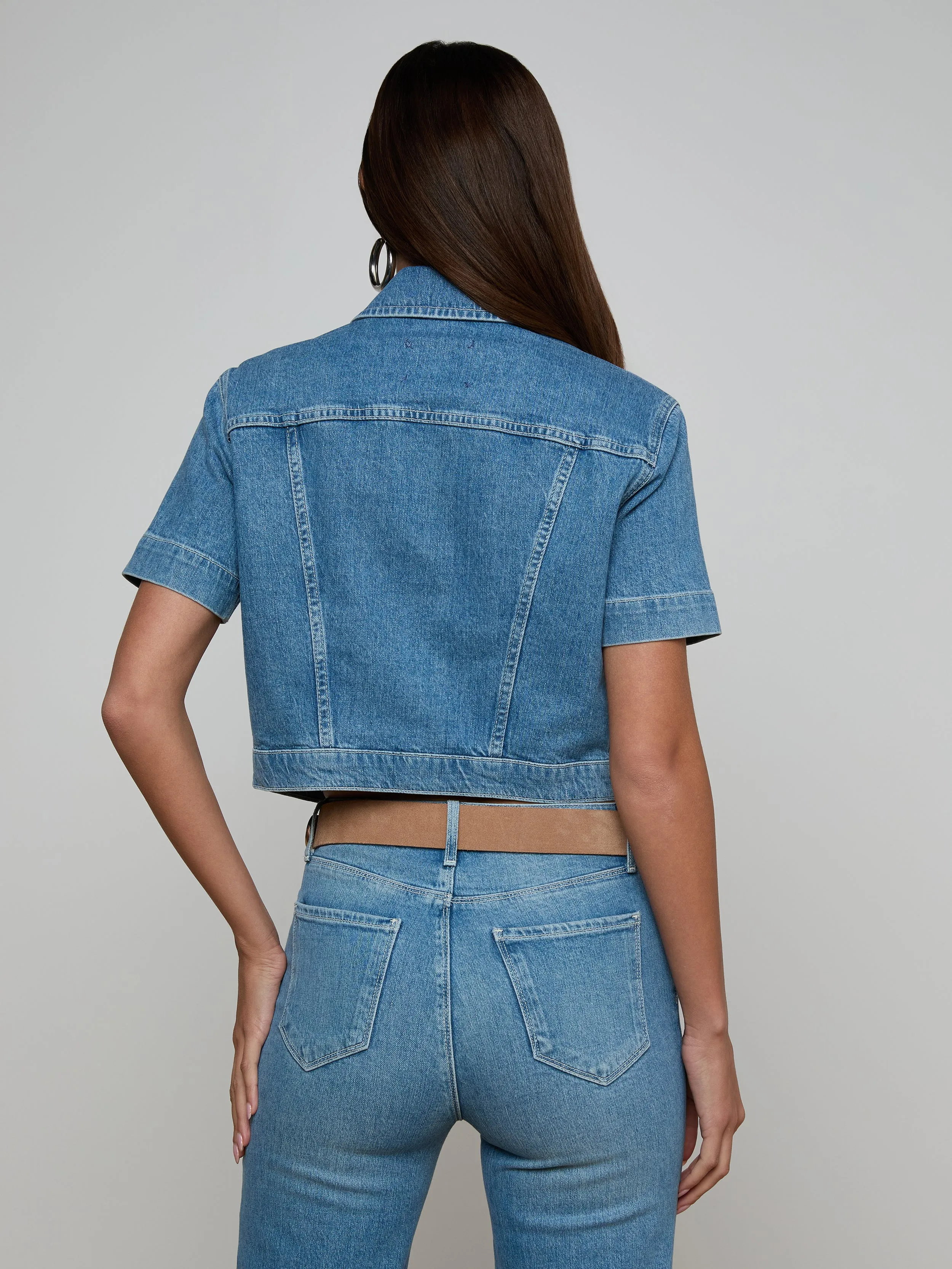 Kirstie Jean Shirt Jacket sold by L'AGENCE product image thumbnail 5