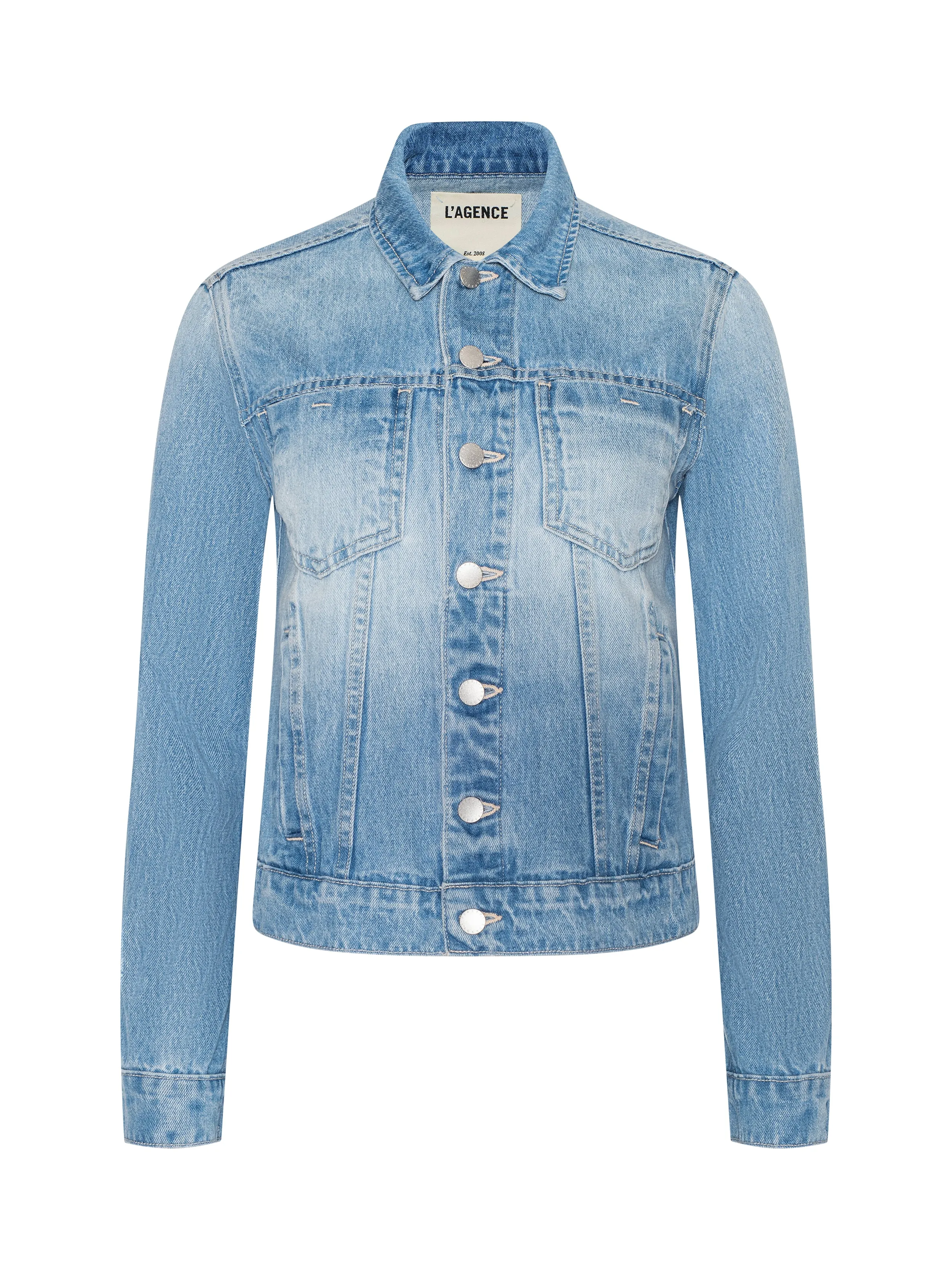 Celine Jean Jacket sold by L'AGENCE product image thumbnail 5