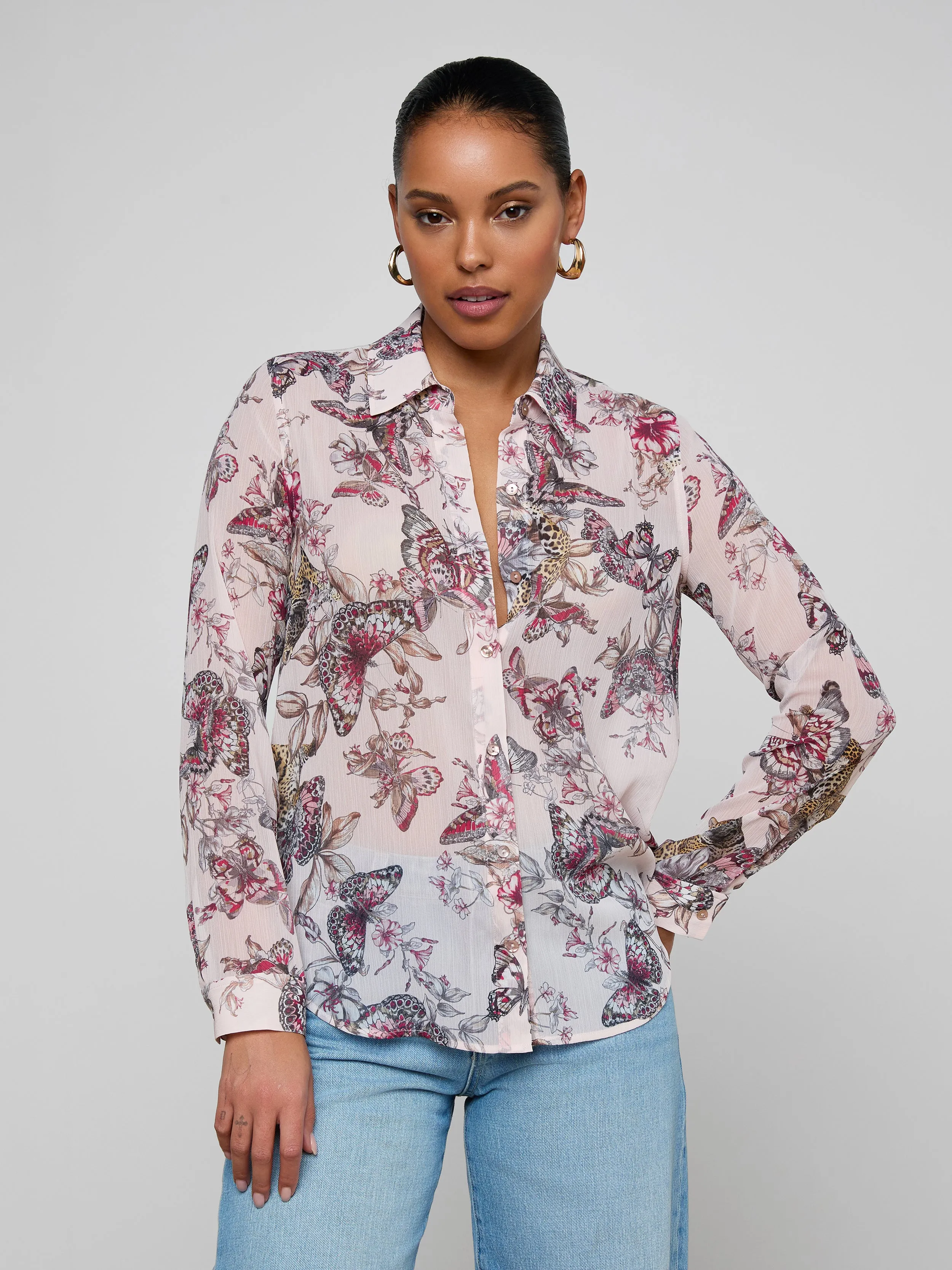 Laurent Blouse sold by L'AGENCE product image thumbnail 2