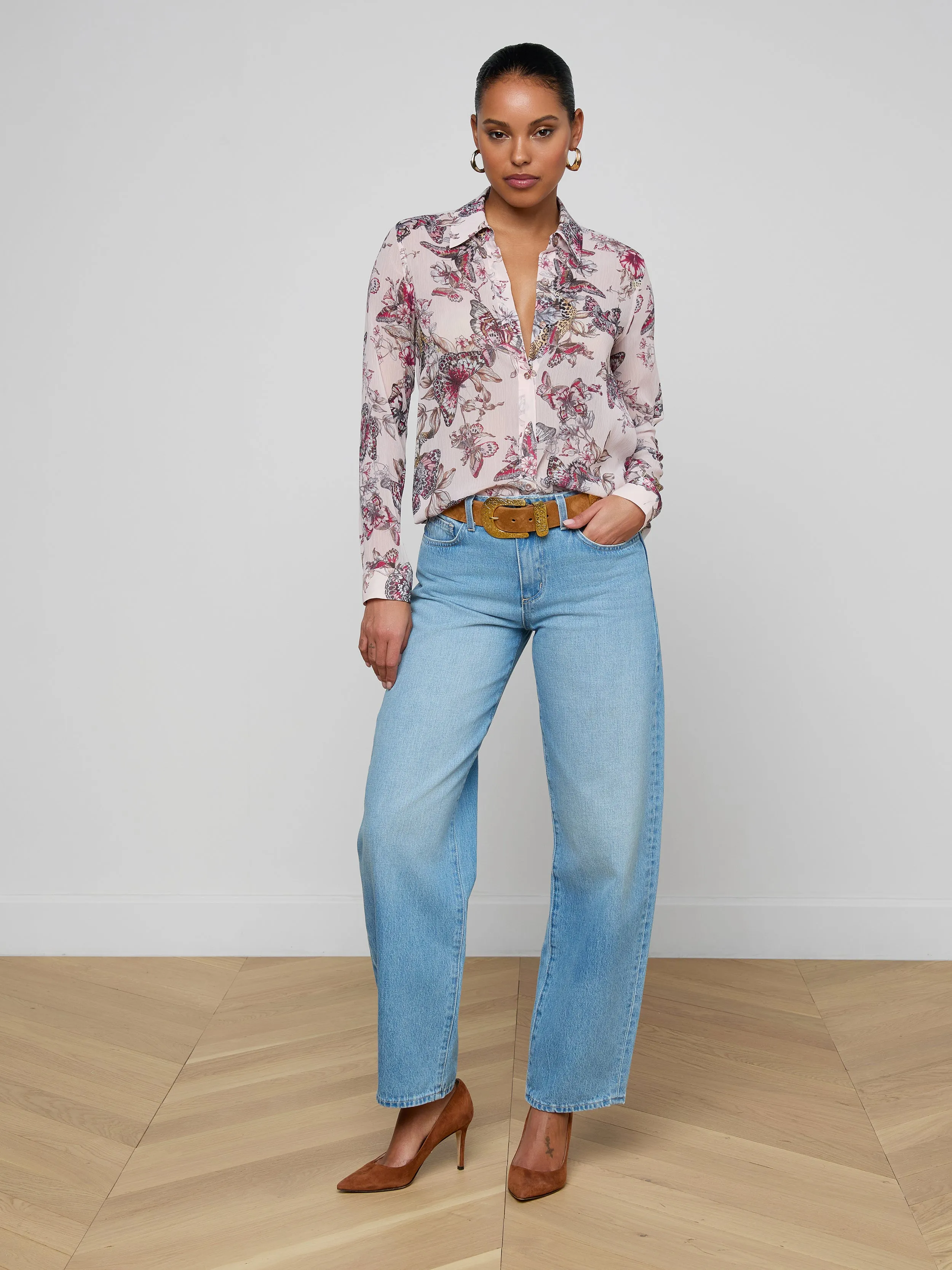 Laurent Blouse sold by L'AGENCE product image thumbnail 4