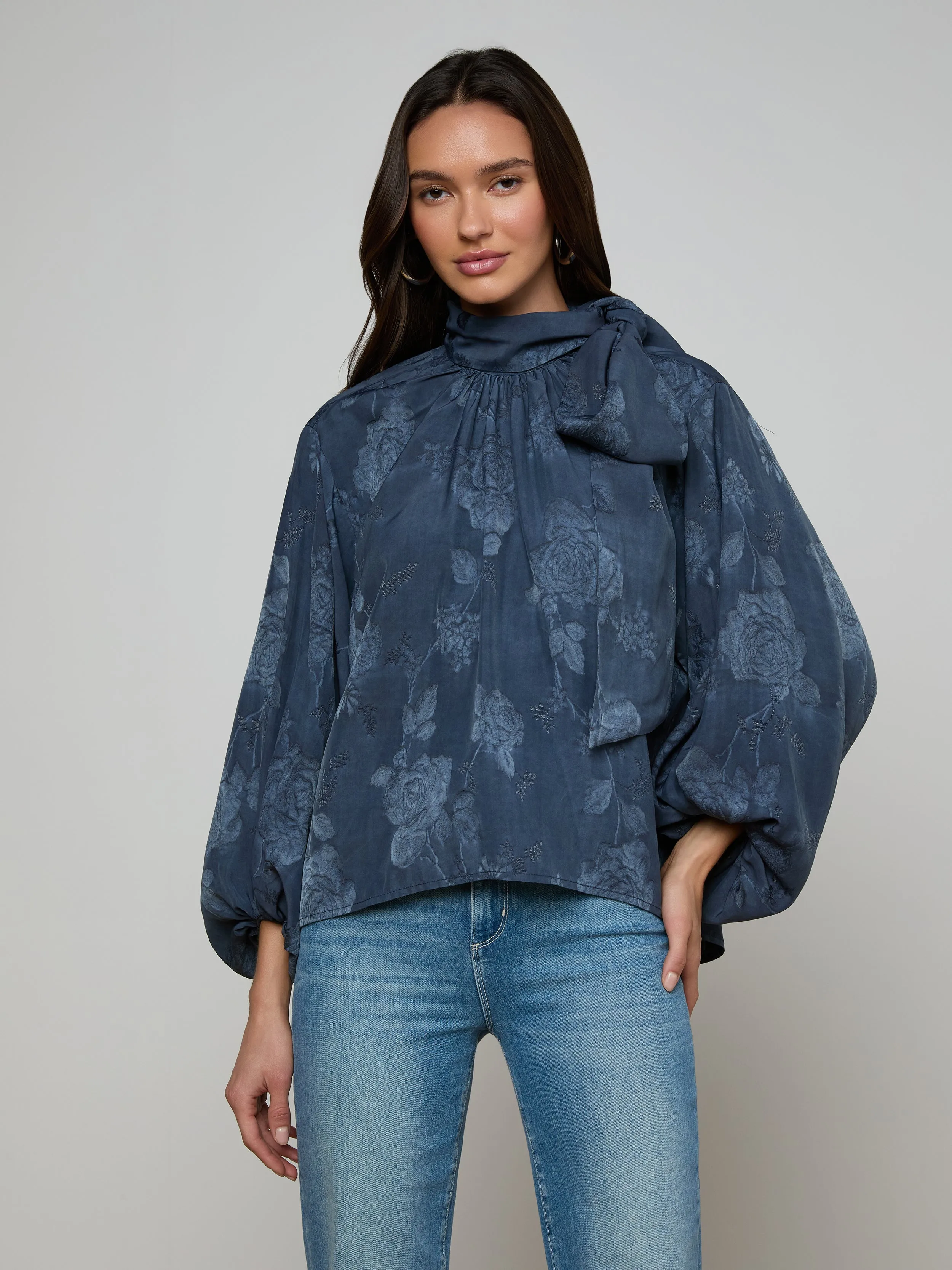 Rhett Oversized Blouse sold by L'AGENCE