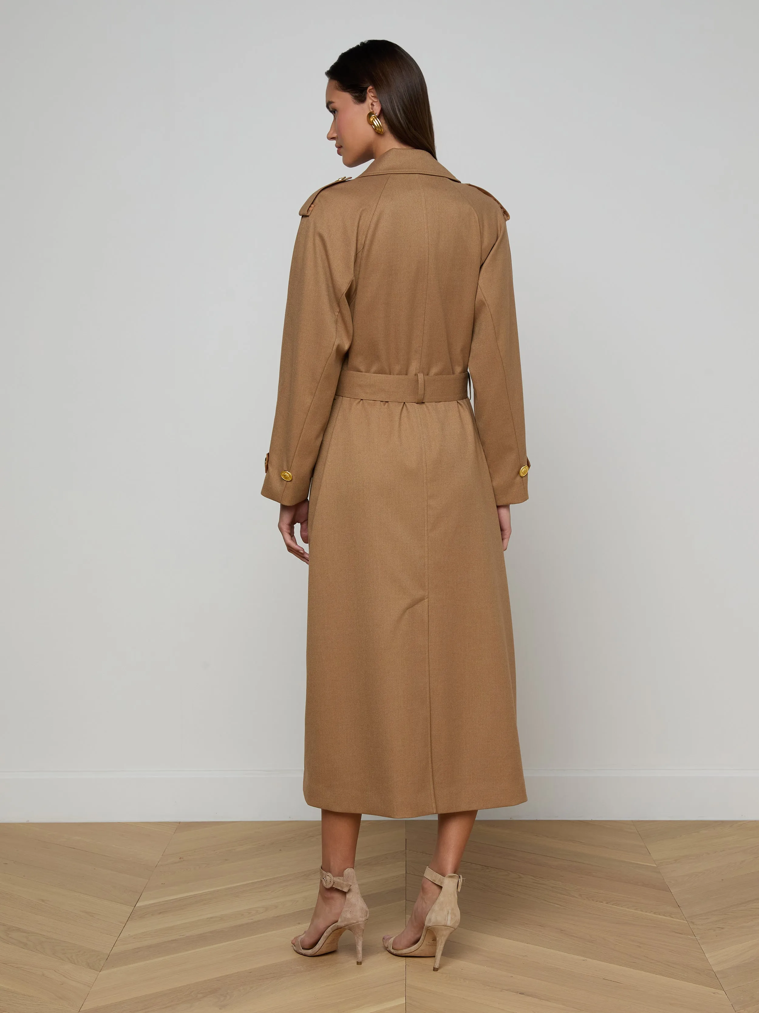 Brinley Oversized Trench Coat sold by L'AGENCE product image thumbnail 4