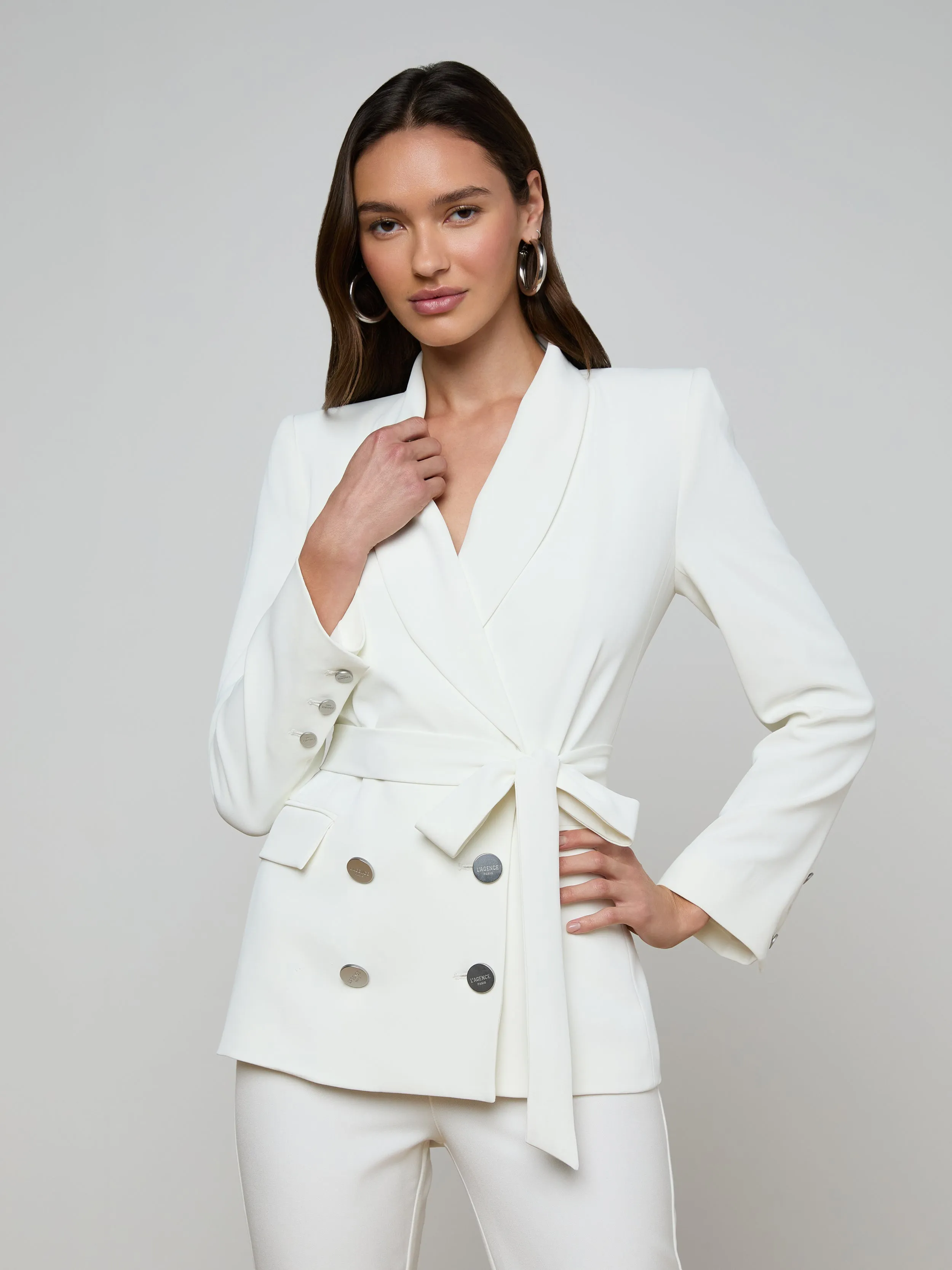 Aven Wrap Blazer sold by L'AGENCE