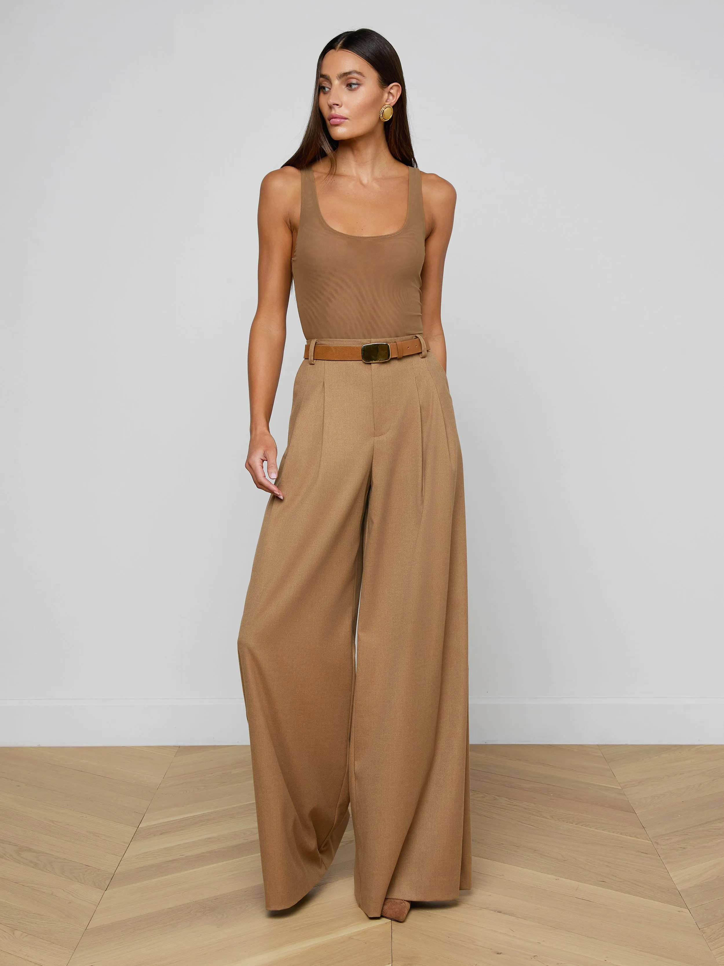 Chelsy Wide-Leg Pant sold by L'AGENCE product image thumbnail 2