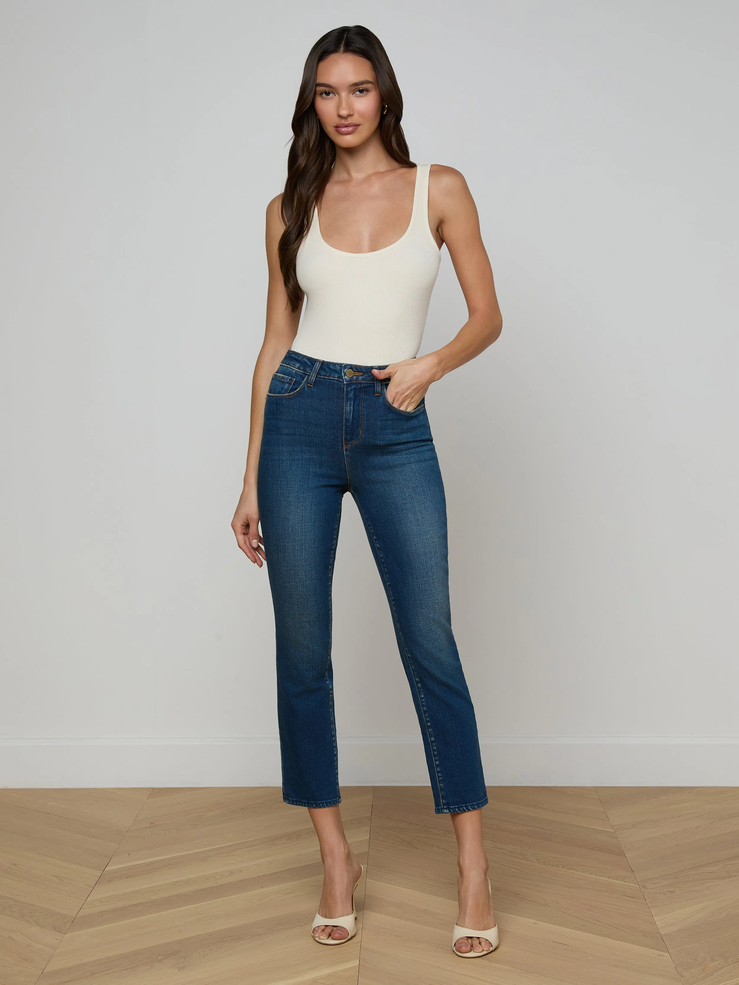 Celestia Slim-Leg Jean sold by L'AGENCE