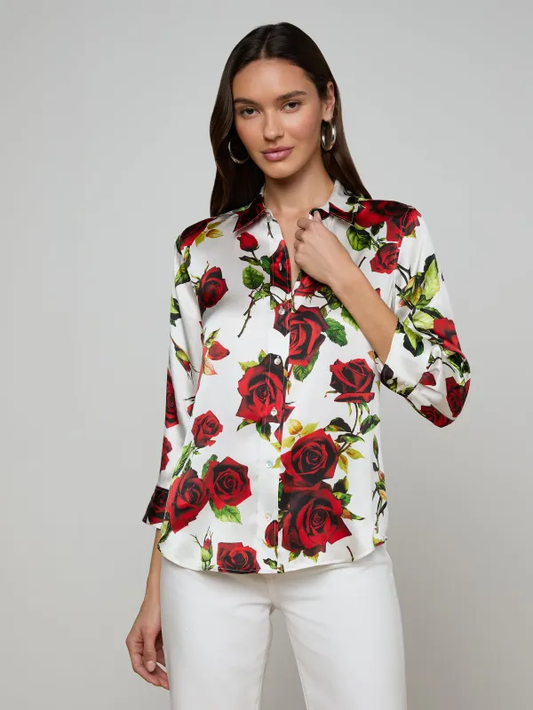 Dani Silk Blouse sold by L'AGENCE