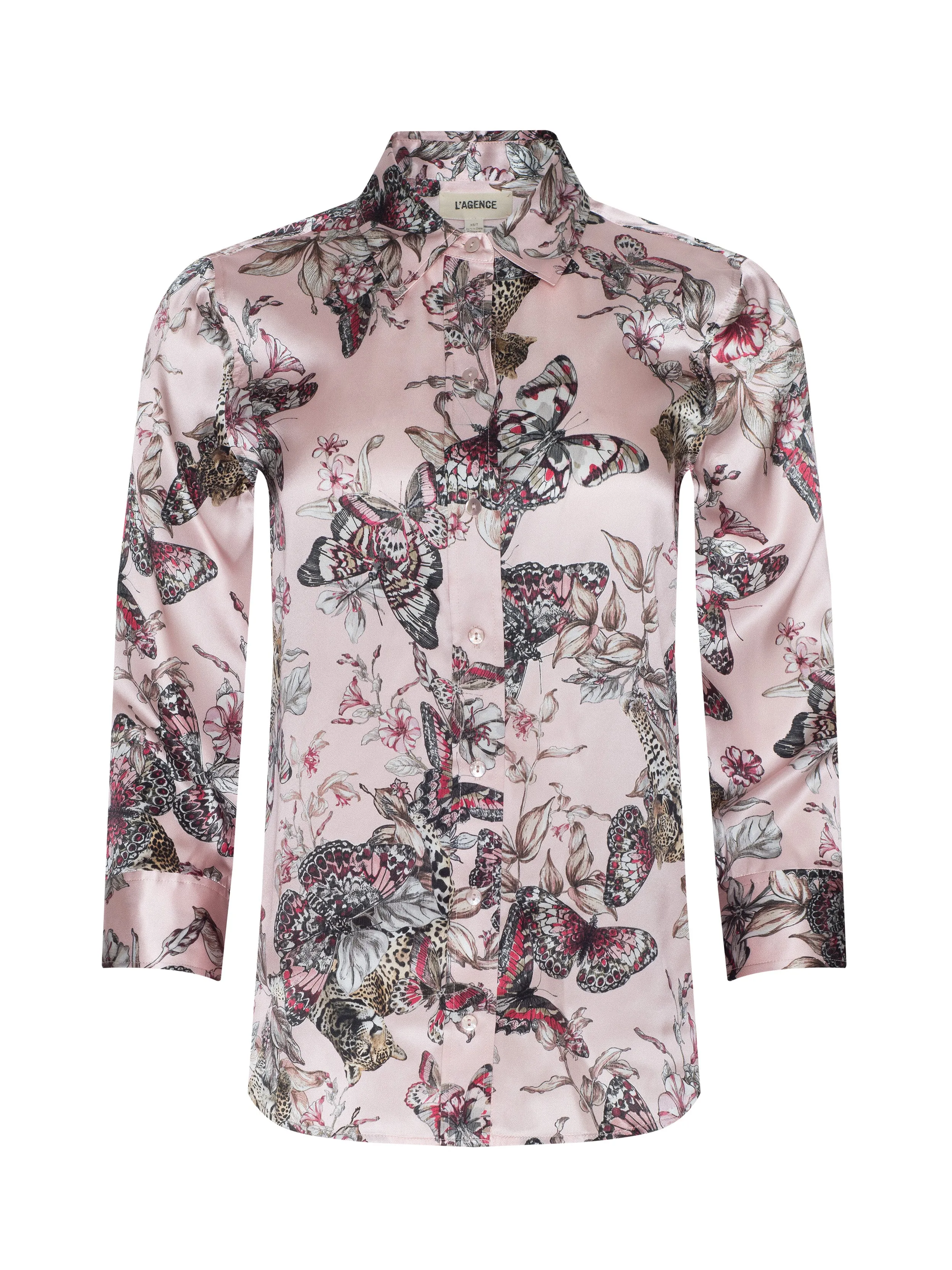 Dani Silk Blouse sold by L'AGENCE product image thumbnail 5