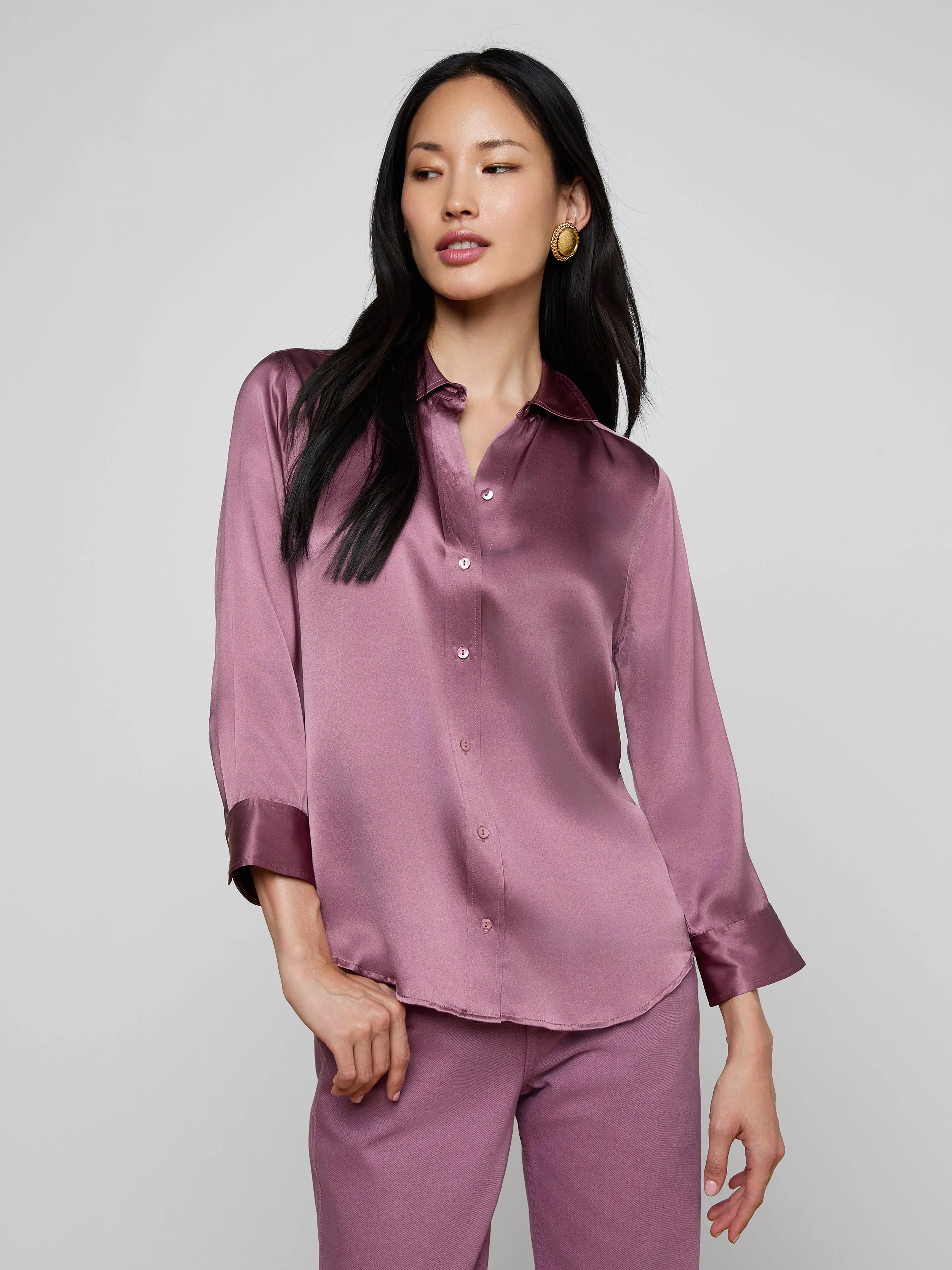 Dani Silk Blouse sold by L'AGENCE