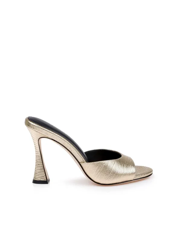 Avery Leather Open-Toe Mule sold by L'AGENCE