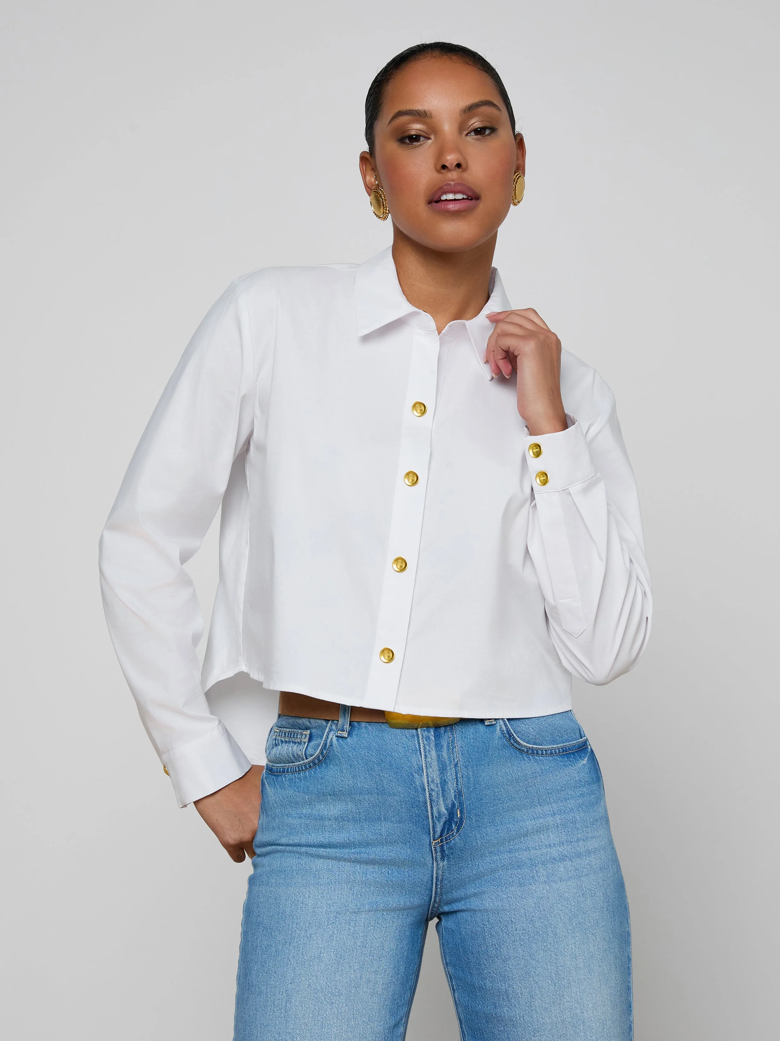 Cosette Shirt sold by L'AGENCE product image thumbnail 2