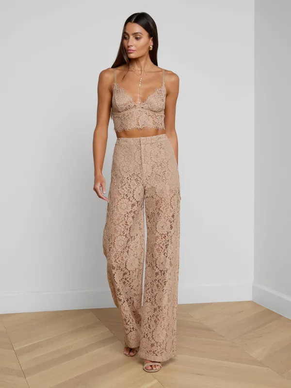 Livvy Lace Trouser sold by L'AGENCE