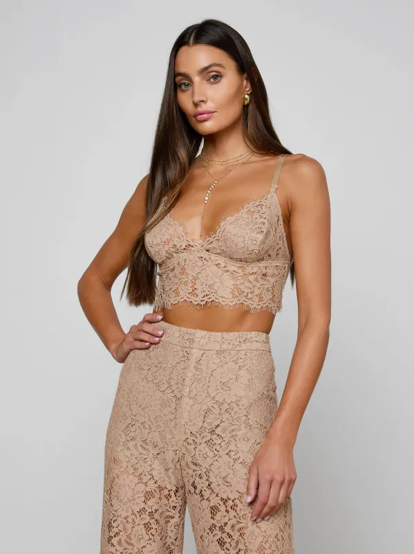 Aislin Lace Bralette sold by L'AGENCE