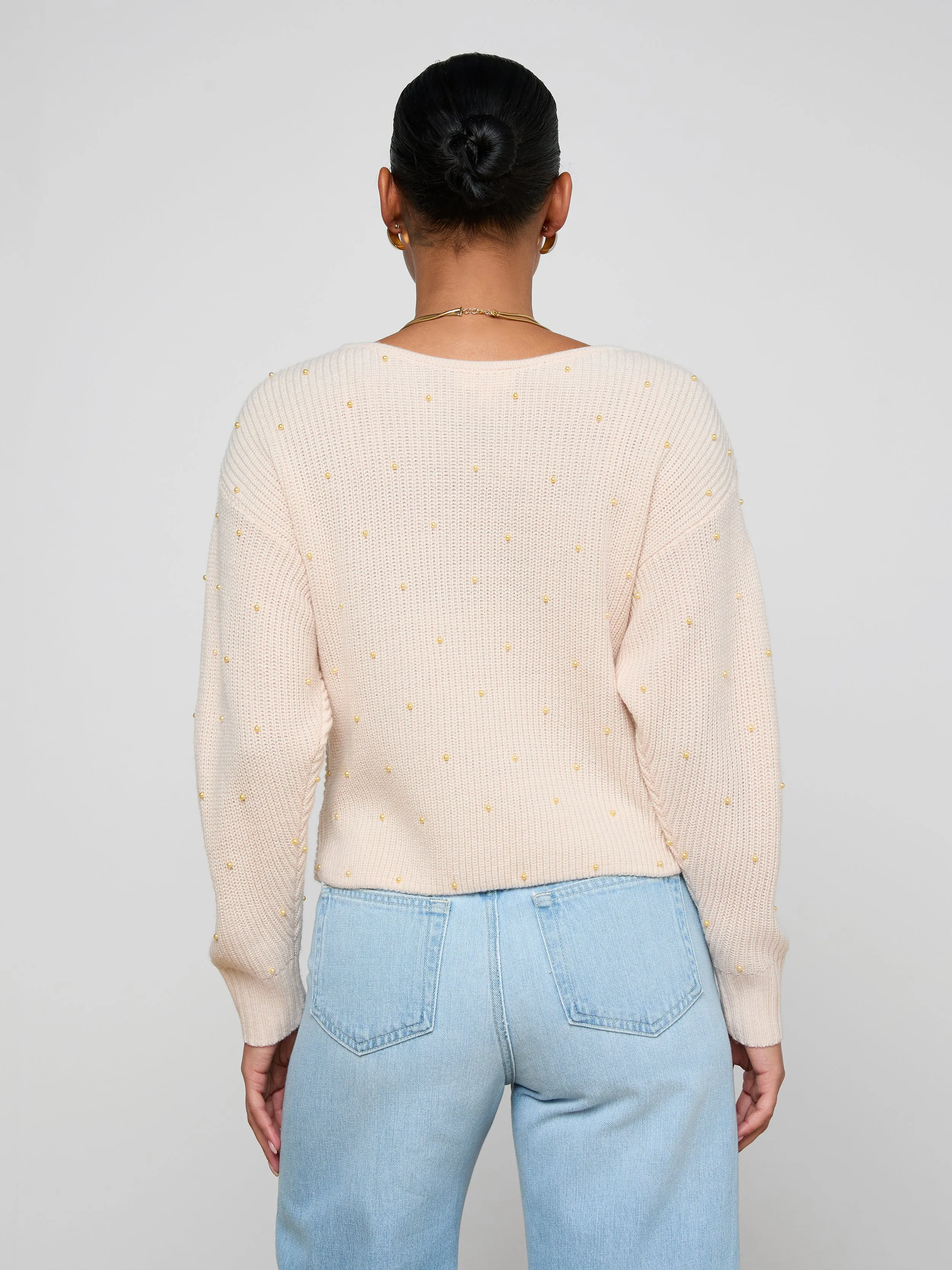 Antonella Crossover Sweater sold by L'AGENCE product image thumbnail 5