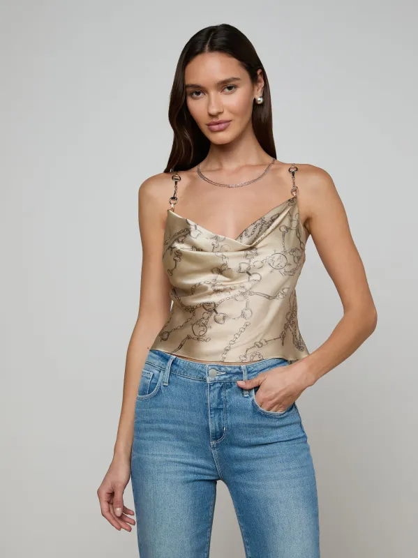 Calista Silk Camisole sold by L'AGENCE