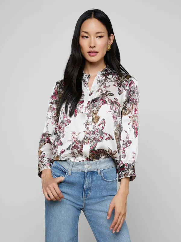 Dani Silk Blouse sold by L'AGENCE