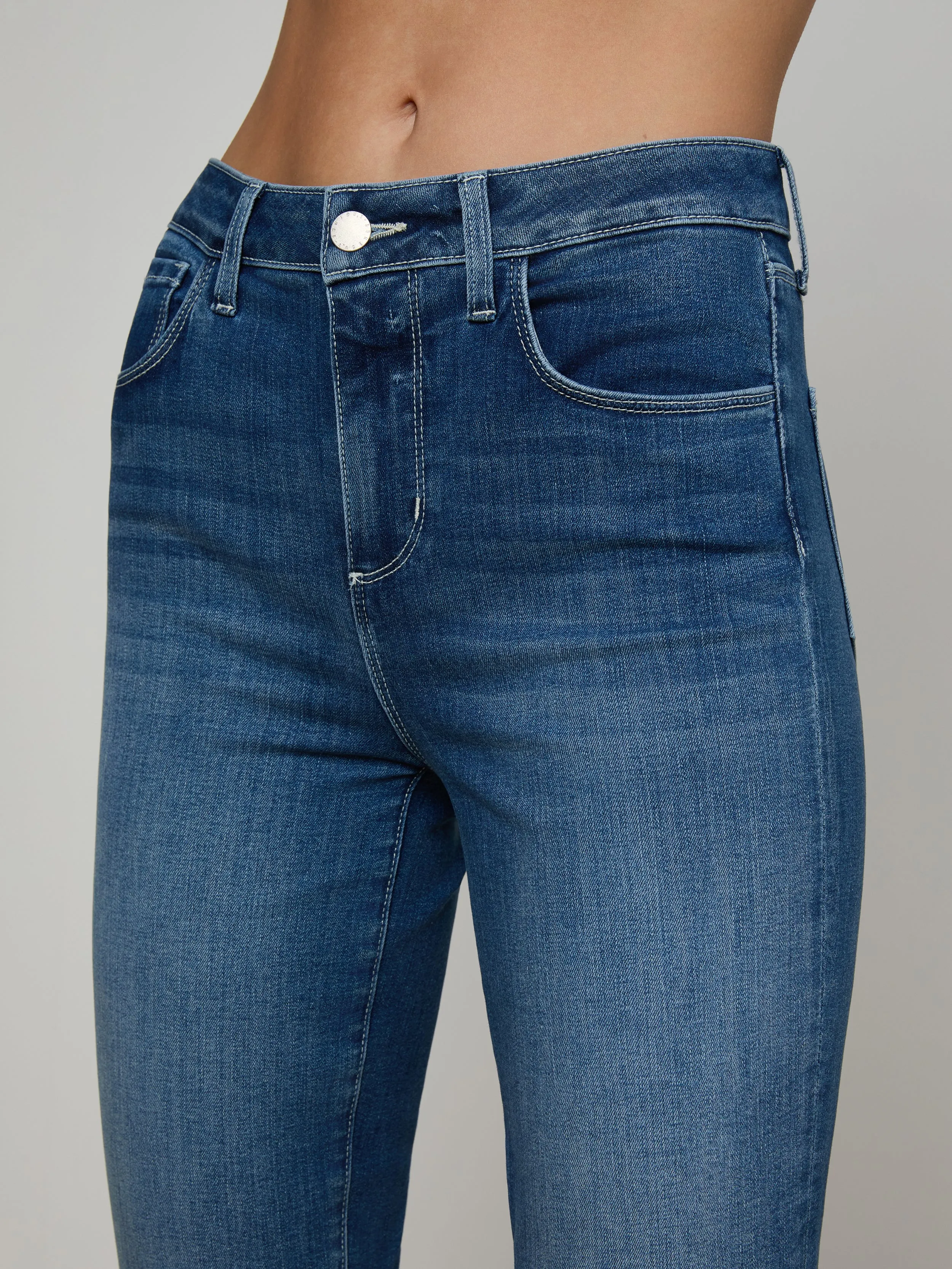 Kendra Cropped Flare Jean sold by L'AGENCE product image thumbnail 5