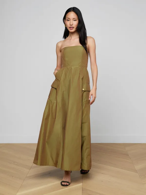 Nessa Strapless Gown sold by L'AGENCE