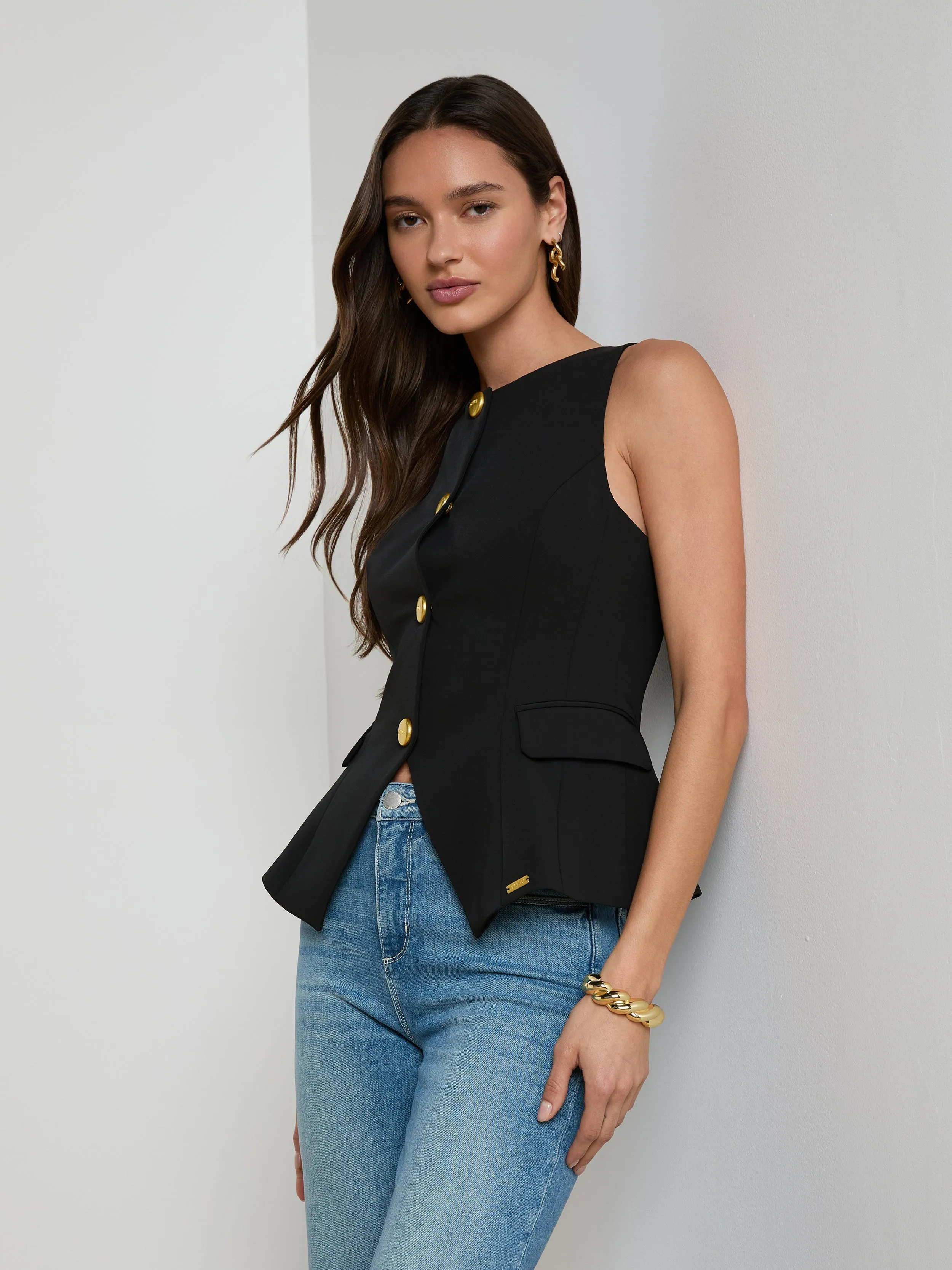 Tessa Vest sold by L'AGENCE product image thumbnail 5