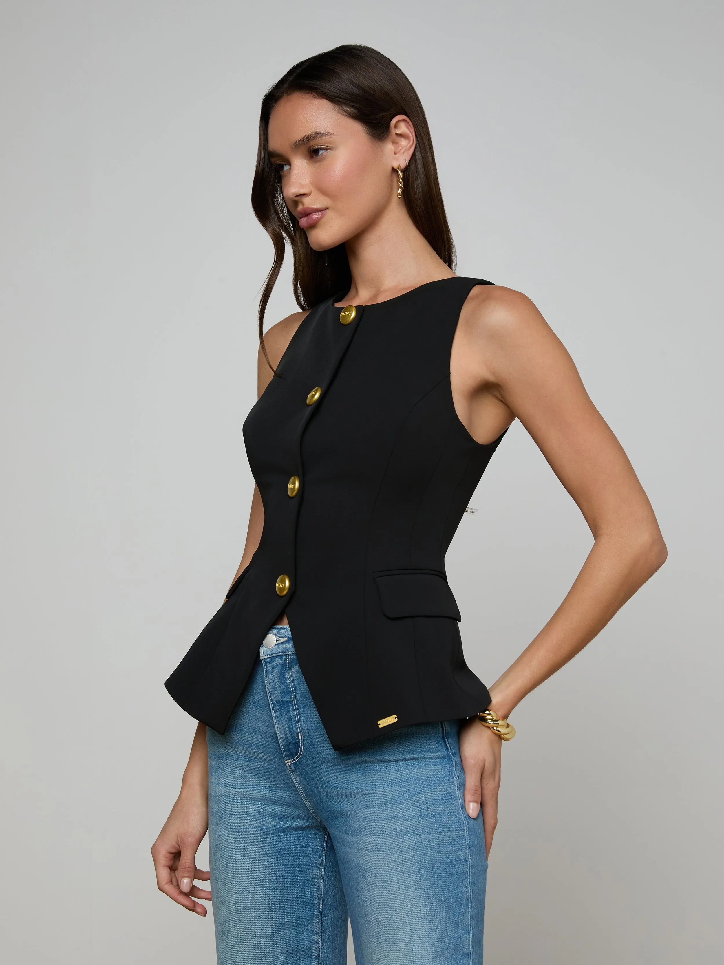 Tessa Vest sold by L'AGENCE product image thumbnail 2