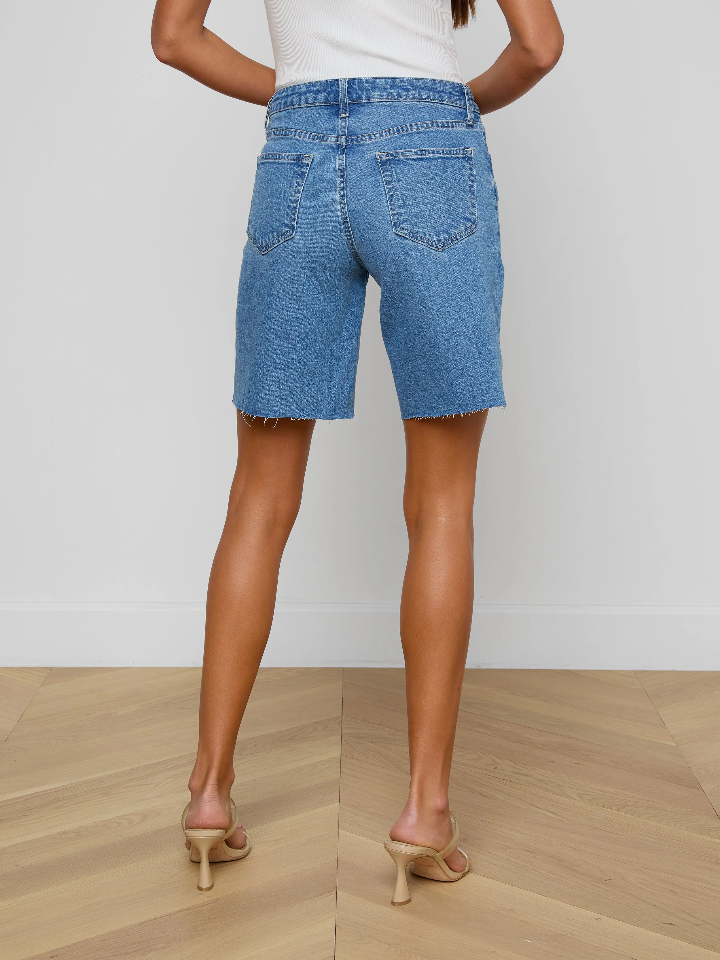River Jean Bermuda Short sold by L'AGENCE product image thumbnail 4