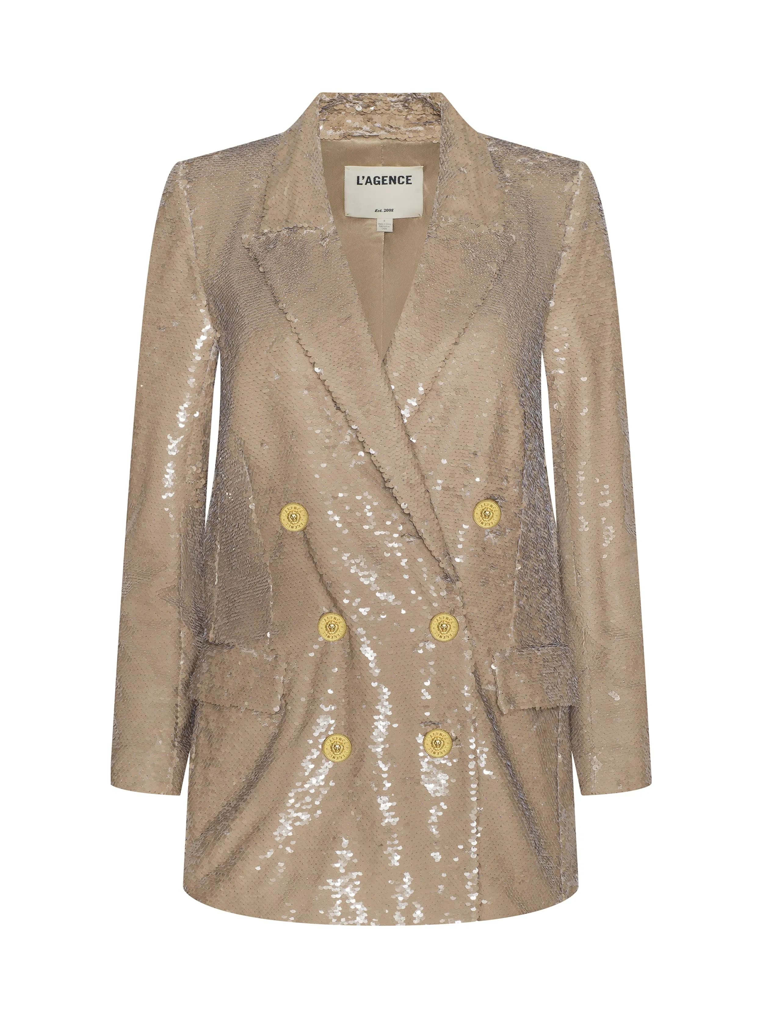 Cambrie Oversized Sequin Blazer sold by L'AGENCE
