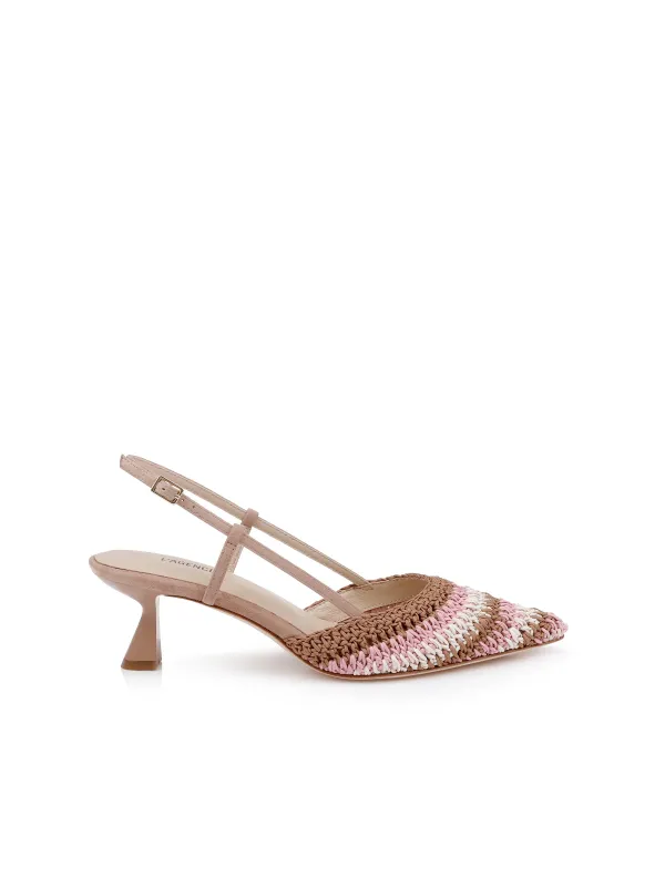 Nantes Slingback Pump sold by L'AGENCE