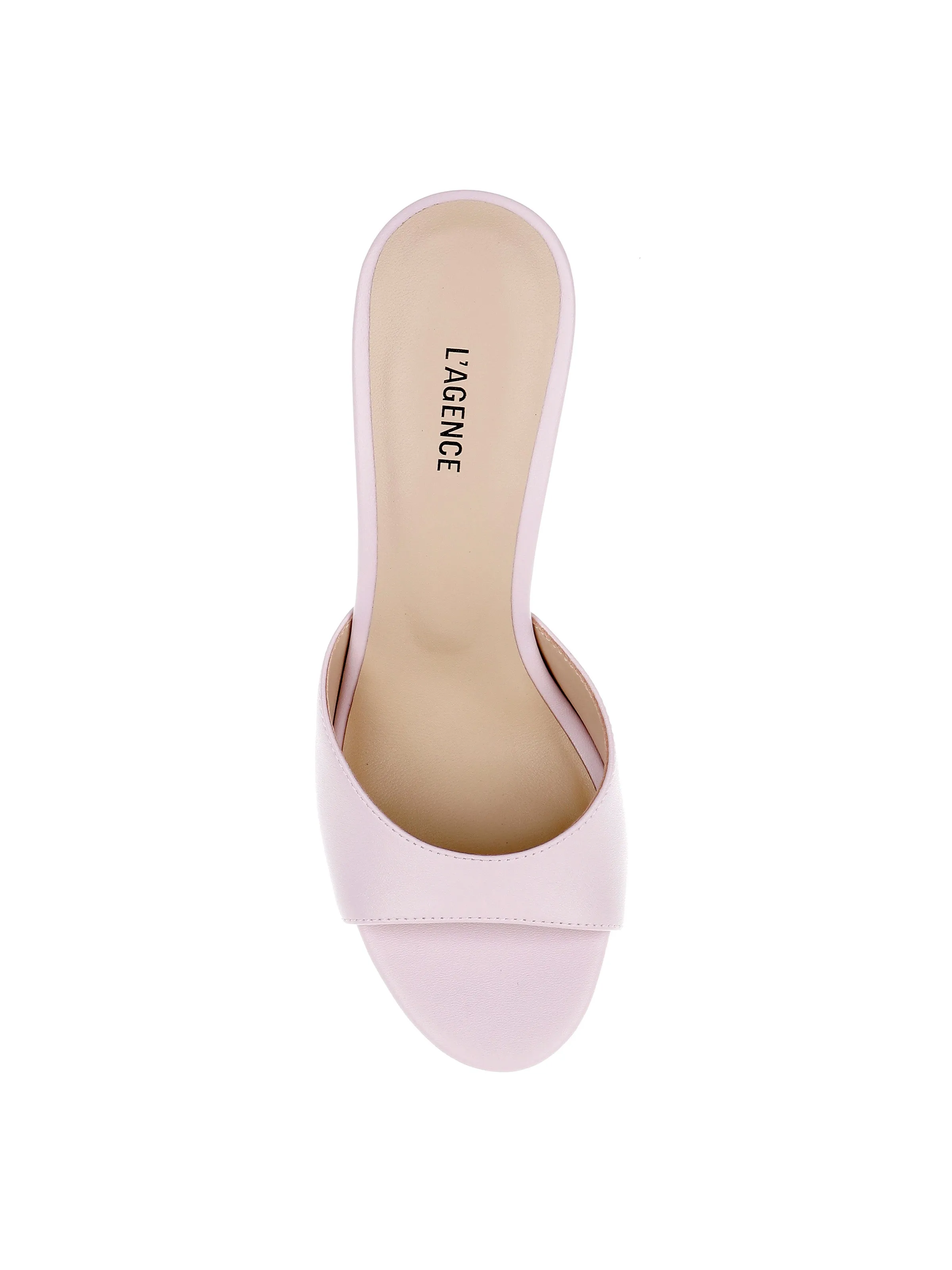 Avery Leather Open-Toe Mule sold by L'AGENCE product image thumbnail 5