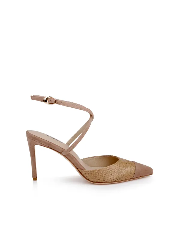 Moselle Raffia Pump made by L'AGENCE